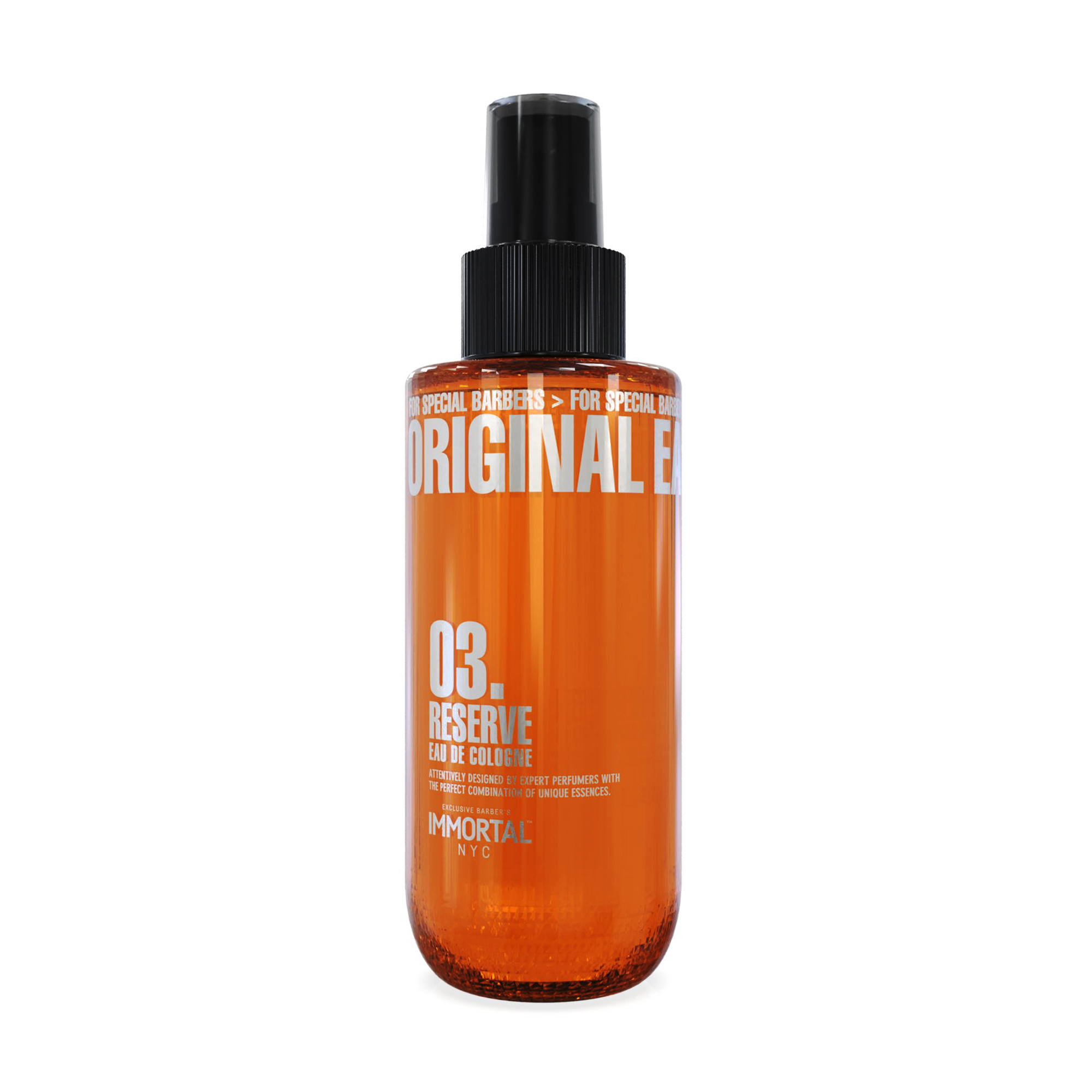 Чоловічий одеколон після гоління Immortal NYC Original 03. Reserve Eau De Cologne, 150 мл