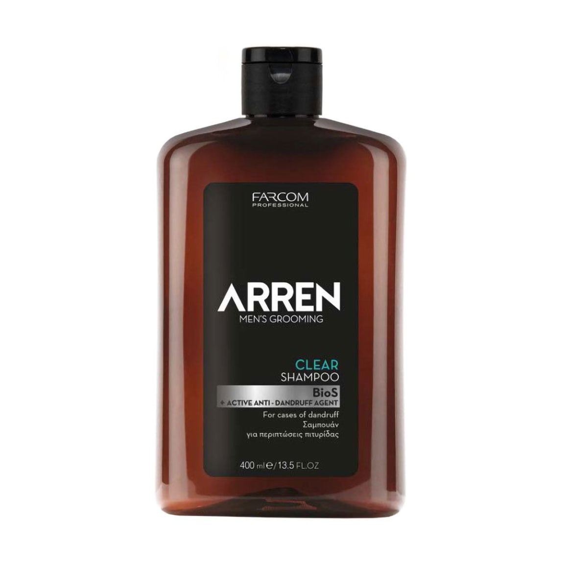 Чоловічий шампунь для волосcя Arren Men's Grooming Clear Shampoo проти лупи, 400 мл