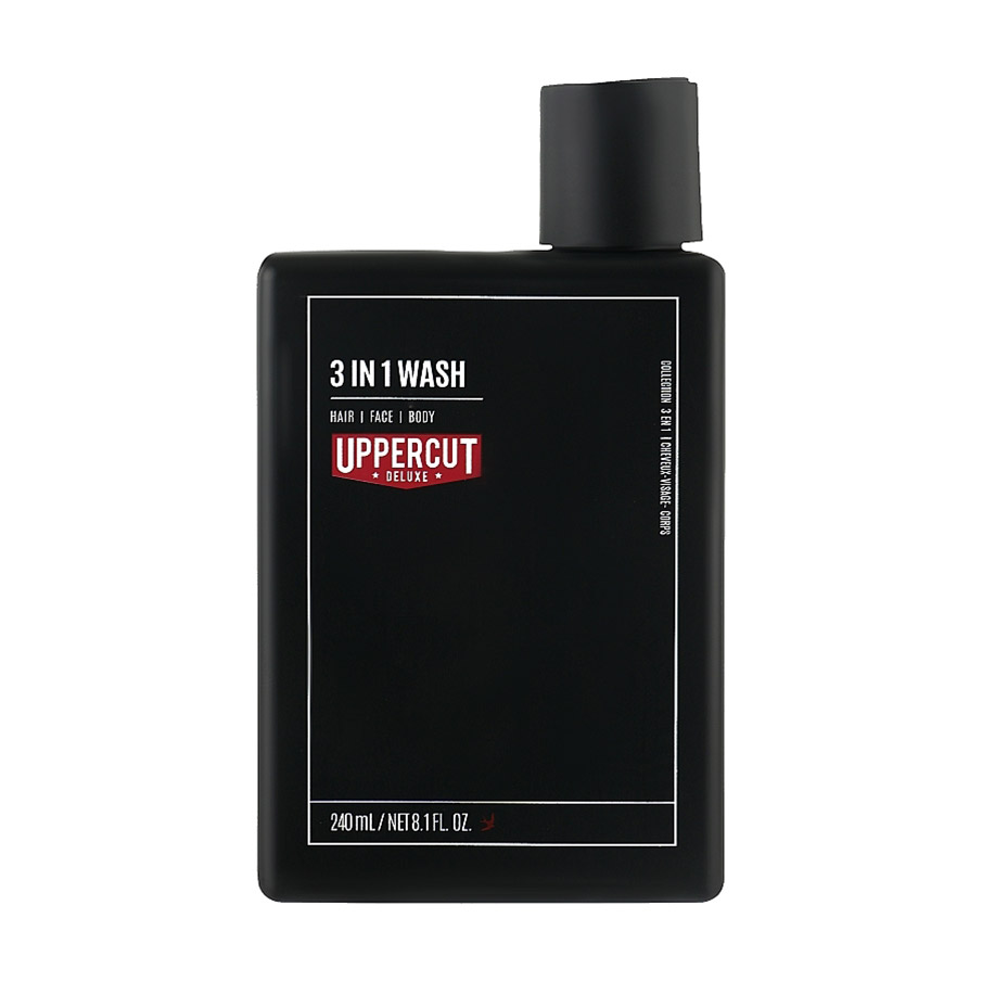Чоловічий шампунь для волосся 3 в 1 Uppercut Deluxe 3 in 1 Wash, 240 мл