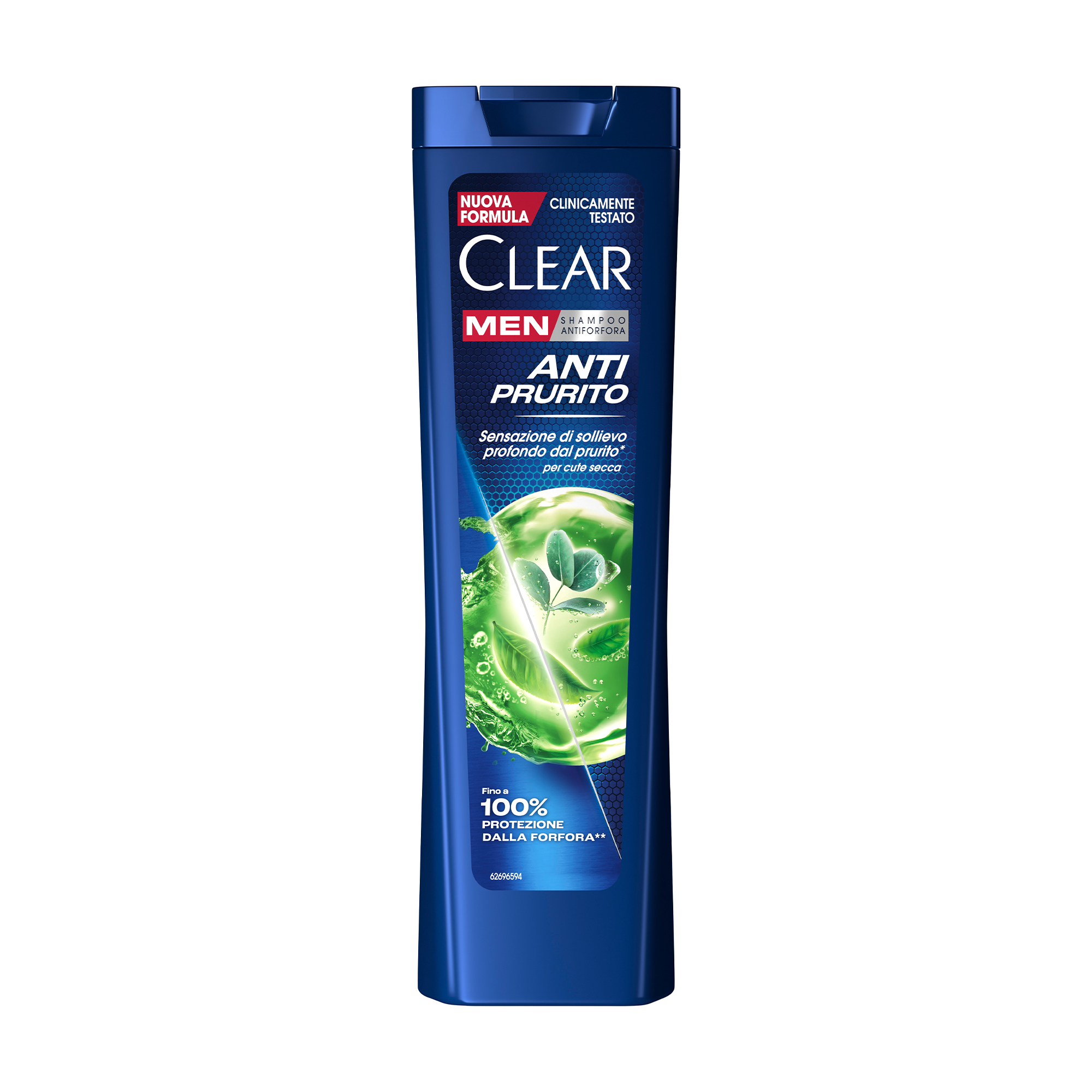 Чоловічий шампунь для волосся Clear Men Antiforfora Shampoo Контроль жирності шкіри голови, проти лупи, 225 мл