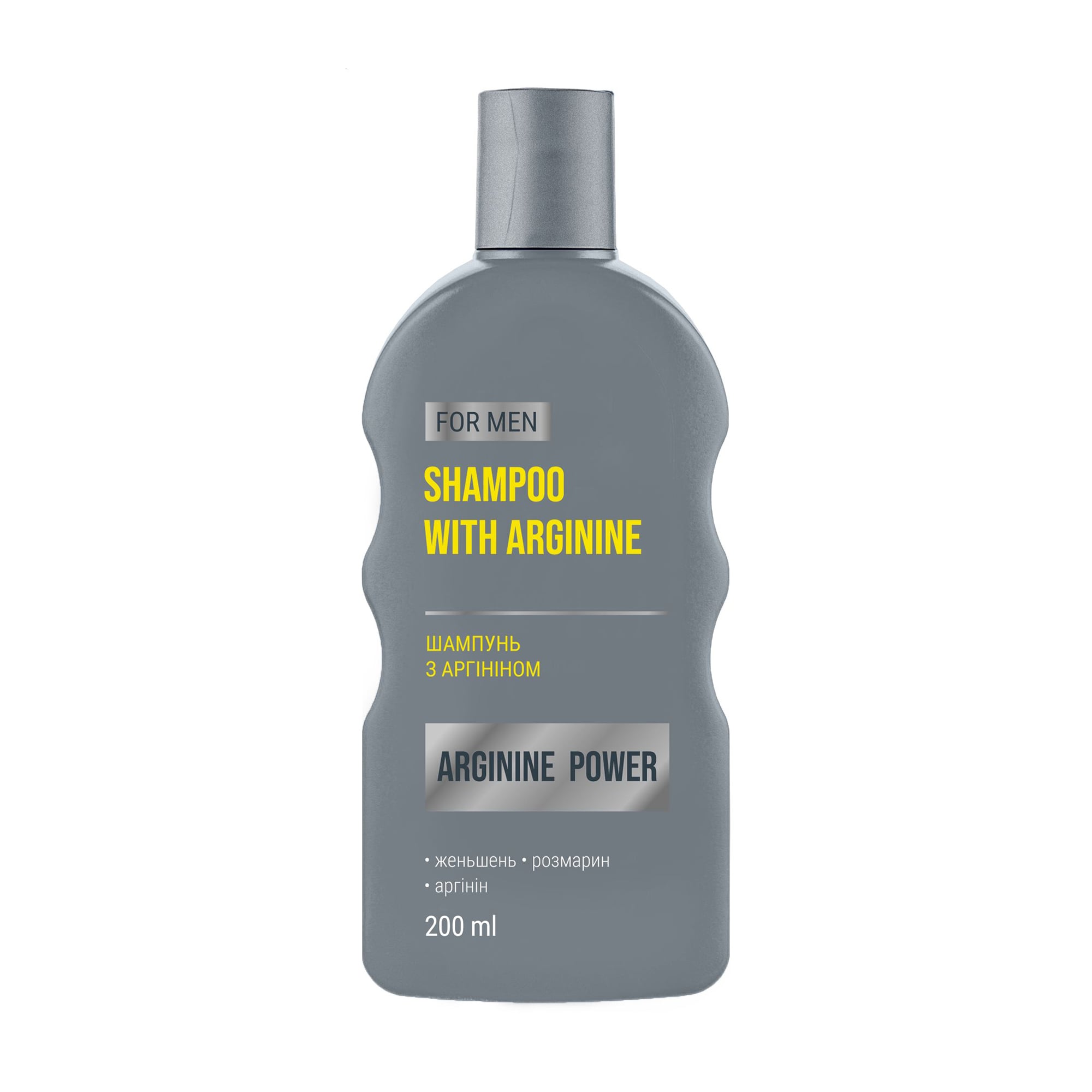 Чоловічий шампунь для волосся Family Doctor For Men Arginine Power Shampoo з аргініном, 200 мл