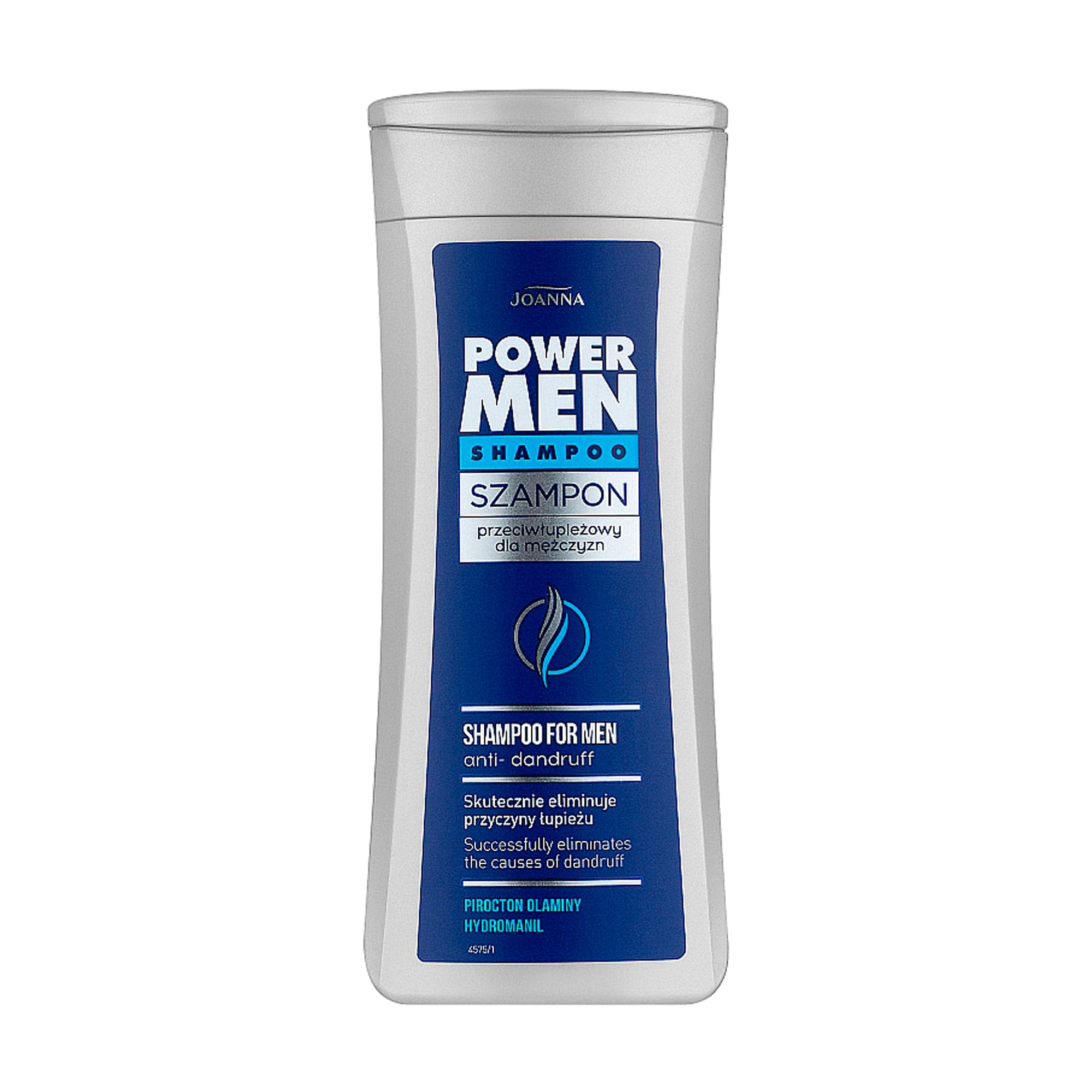 Чоловічий шампунь для волосся Joanna Power Men Shampoo проти лупи, 200 мл