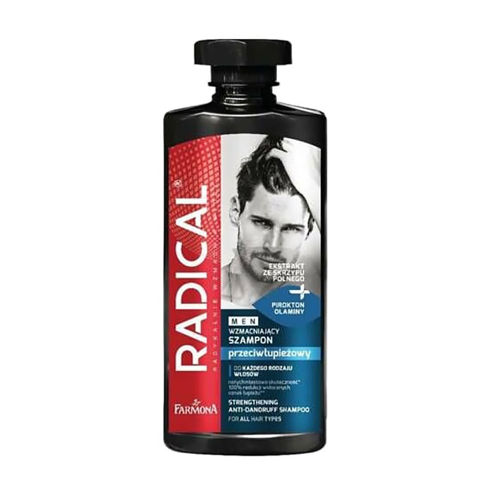 Чоловічий шампунь Farmona Radical Men Shampoo проти лупи, 400 мл