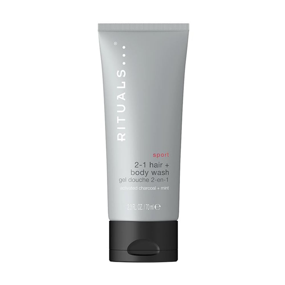 Чоловічий шампунь-гель для душу Rituals Sport 2-1 Hair + Body Wash із охолоджувальним ефектом, 70 мл