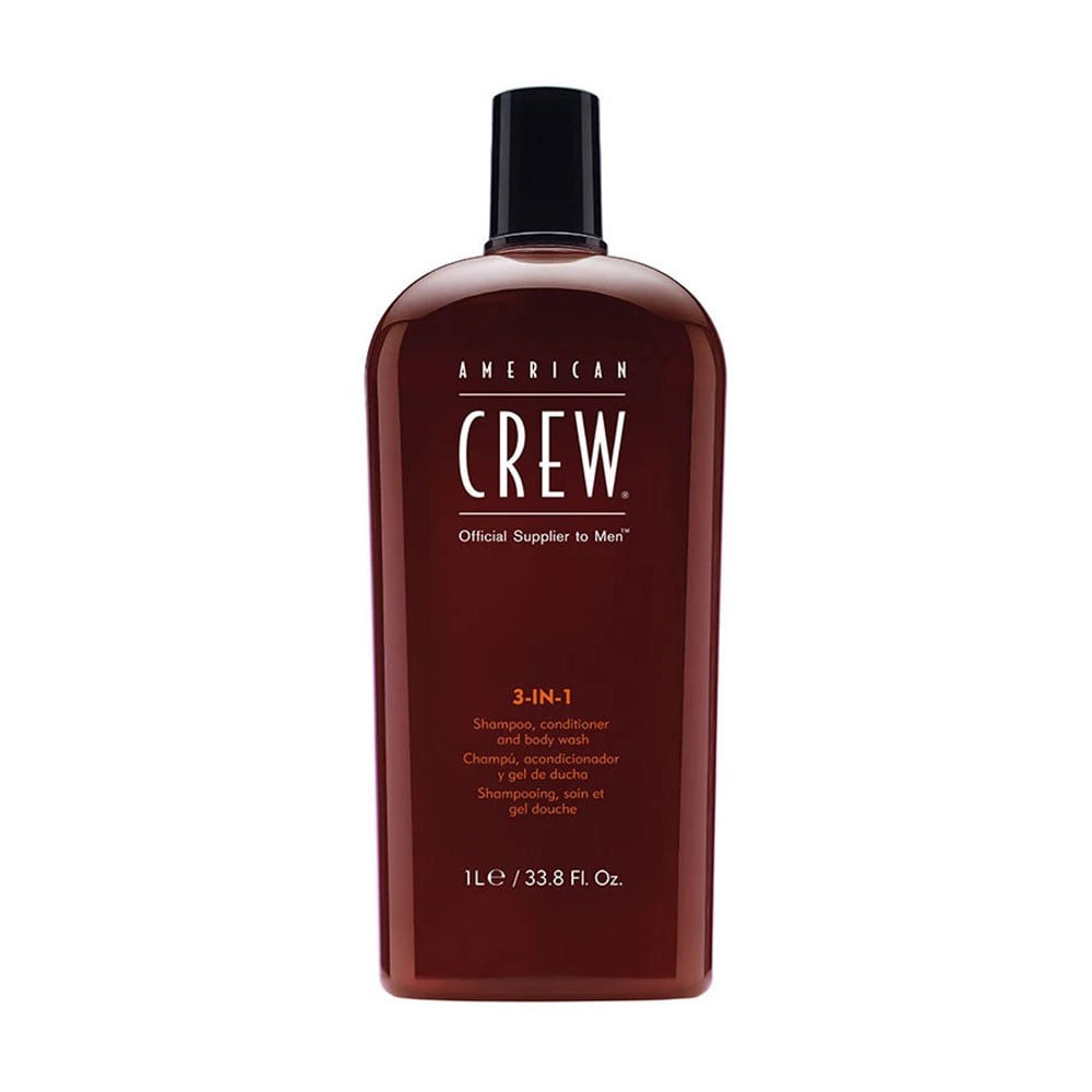 Чоловічий шампунь, кондиціонер і гель для душу 3 в 1 American Crew 3-in-1 Shampoo, Conditioner &amp; Body Wash, 1 л