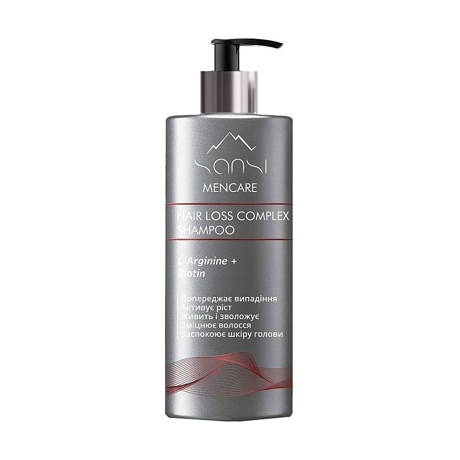 Чоловічий шампунь Sansi ProfiCare Men Care Hair Loss Complex Shampoo з комплексом проти випадіння волосся, 400 мл
