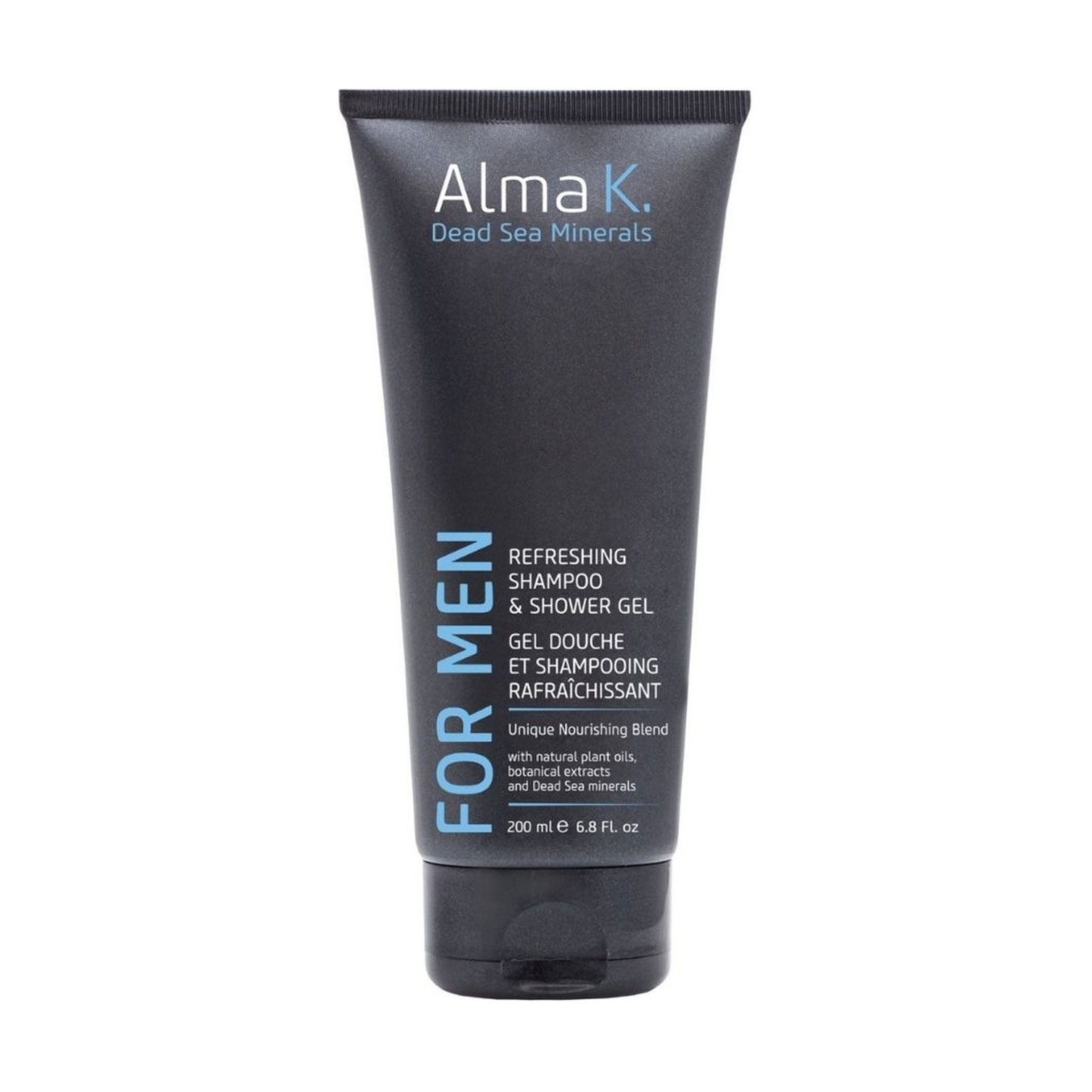 Чоловічий шампунь та гель для душу Alma K. Refreshing Shampoo and Shower Gel, 200 мл