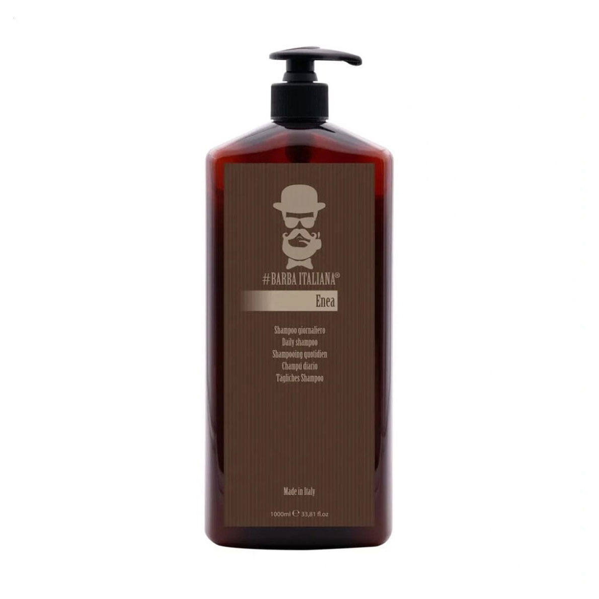 Чоловічий щоденний шампунь для волосся Barba Italiana Enea Daily Shampoo, 1 л