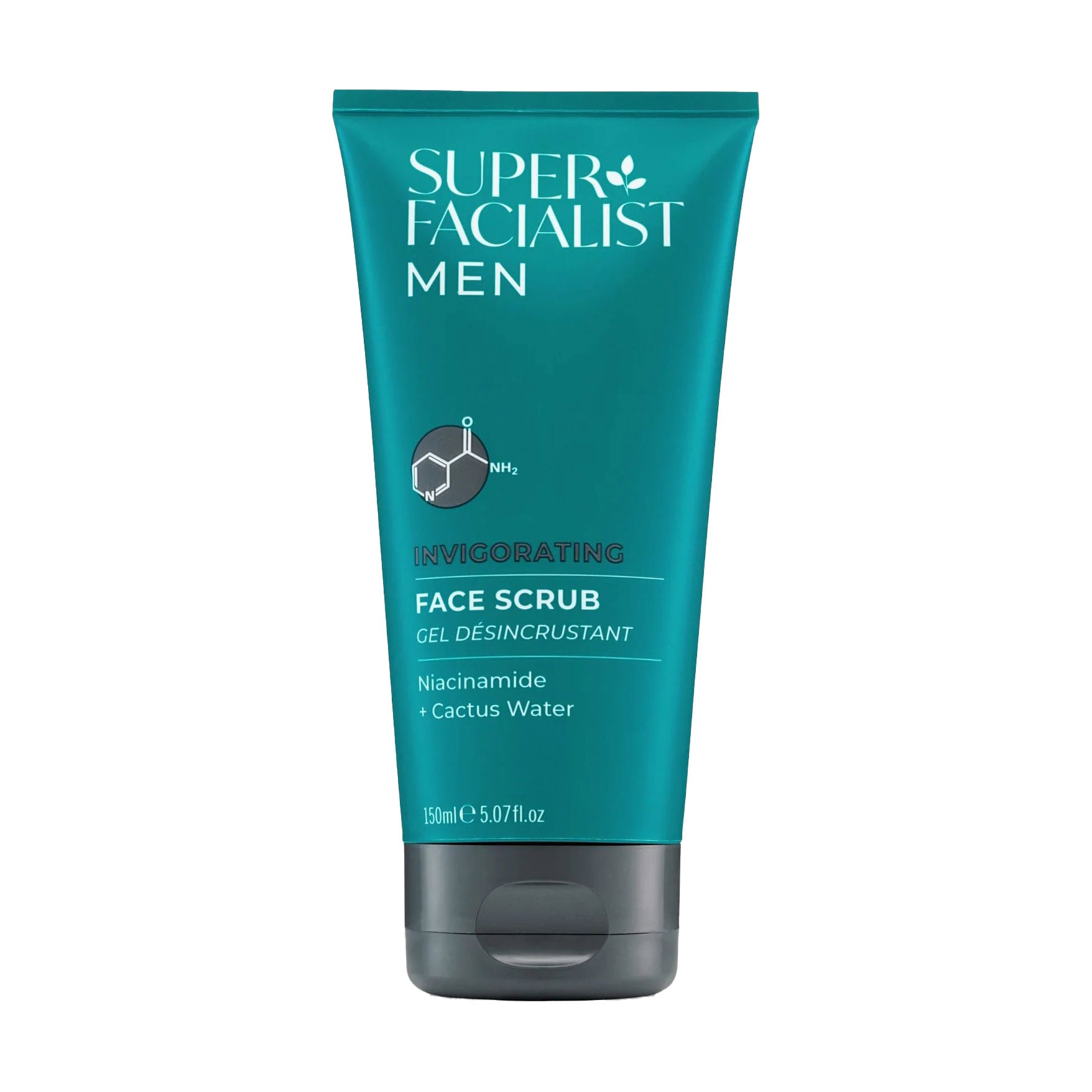 Чоловічий скраб для обличчя Super Facialist Men Invigorating Face Scrub, 150 мл