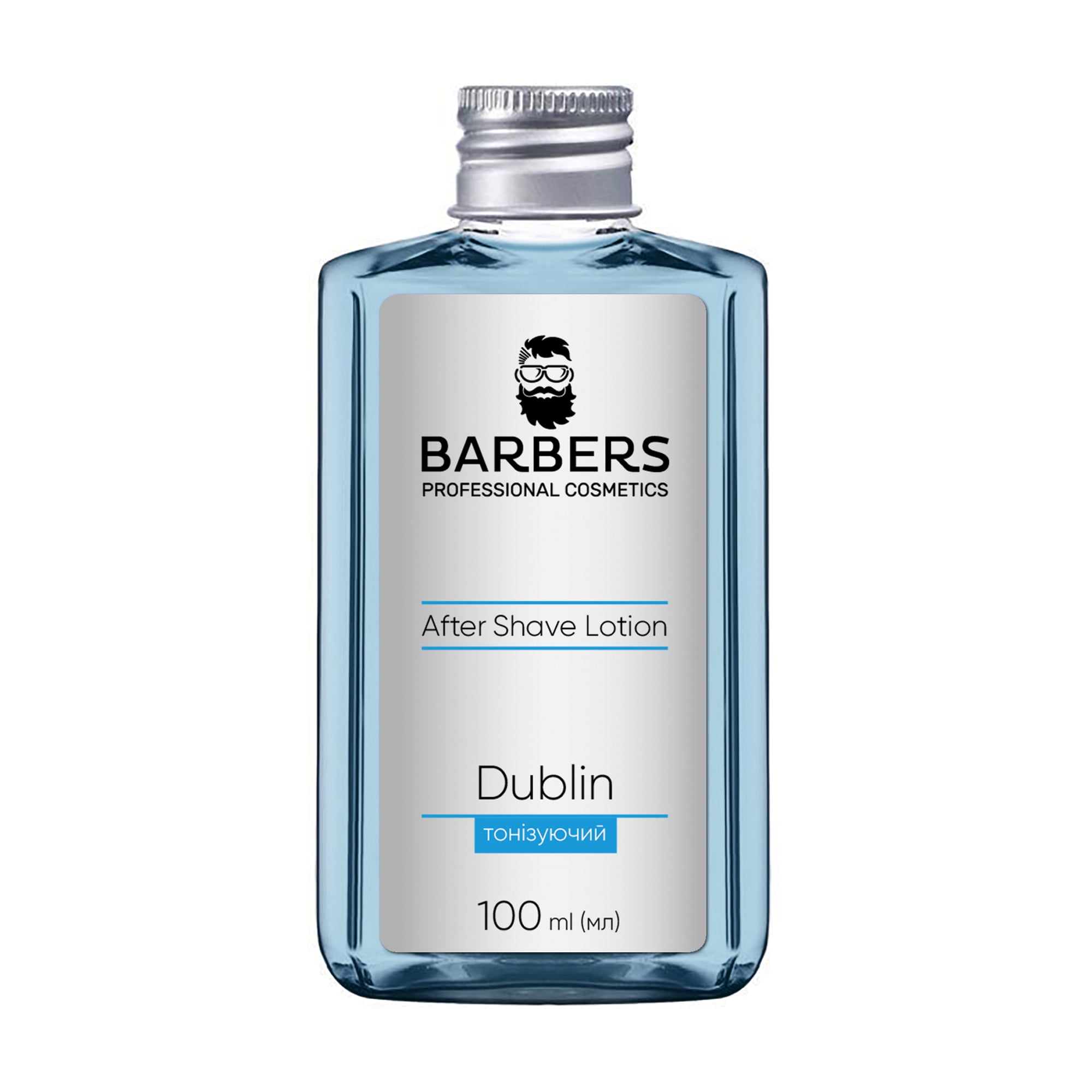 Чоловічий тонізувальний лосьйон після гоління Barbers Dublin Aftershave Lotion, 100 мл