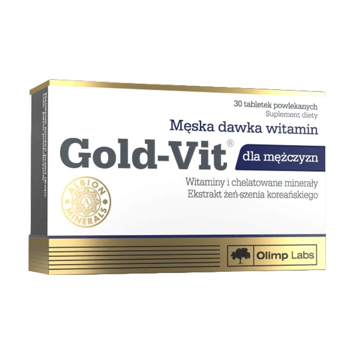 Чоловічий вітамінно-мінеральний комплекс Olimp Sport Nutrition Gold-Vit, 30 таблеток