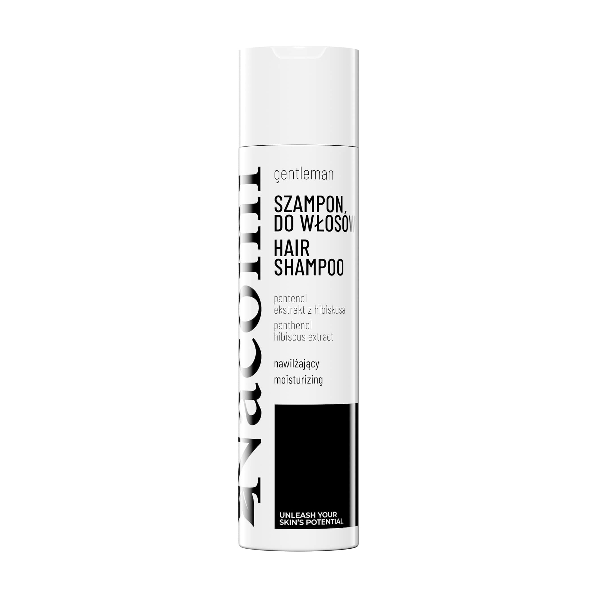 Чоловічий зволожувальний шампунь для волосся Nacomi Gentelman Moisturizing Hair Shampoo, 250 мл