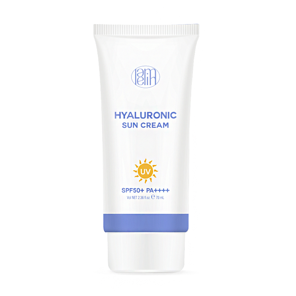 Cонцезахисний крем для обличчя Lamelin Hyaluronic Sun Cream, SPF 50+ PA++++, з гіалуроновою кислотою, 70 мл