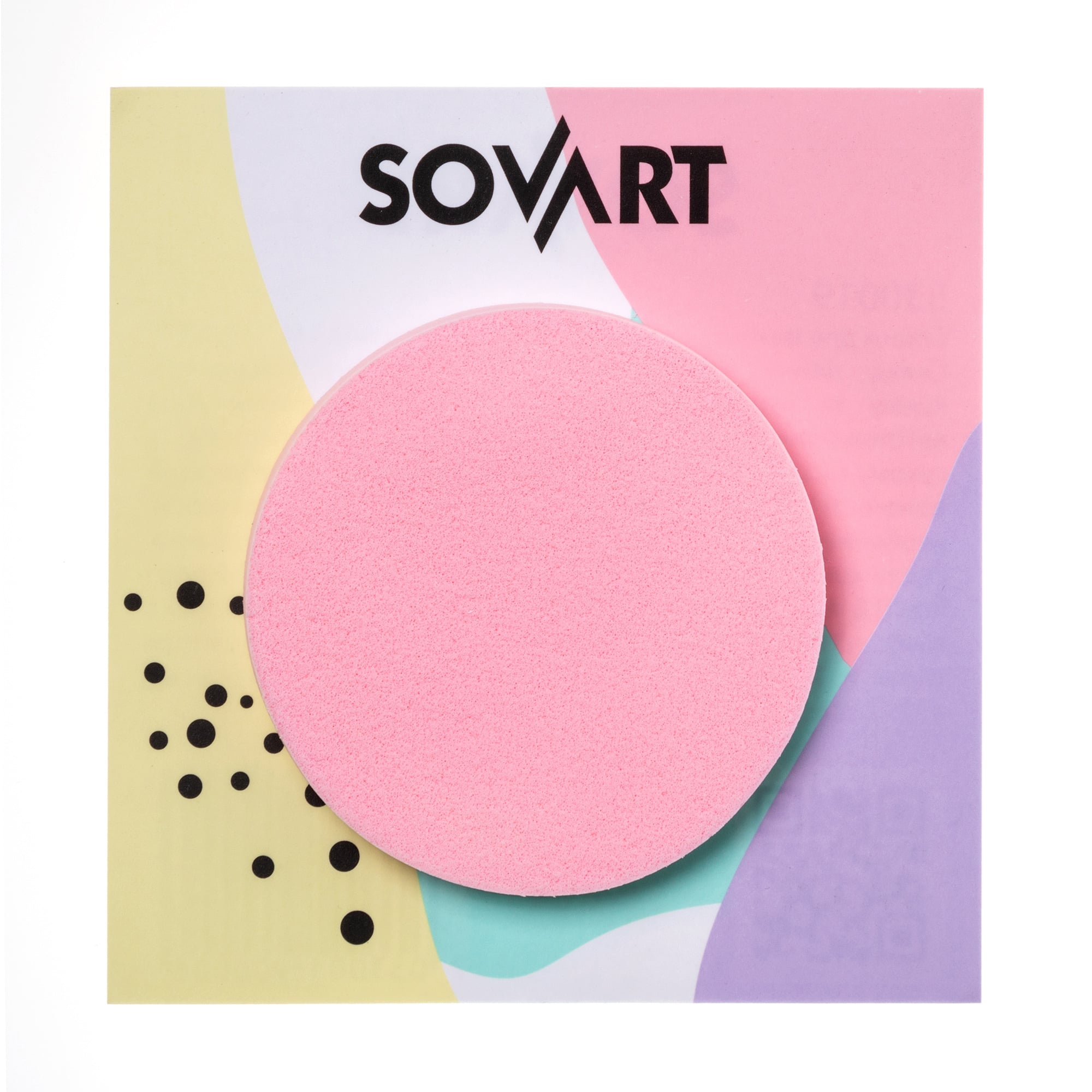 Cпонж для макіяжу Sovart кольоровий