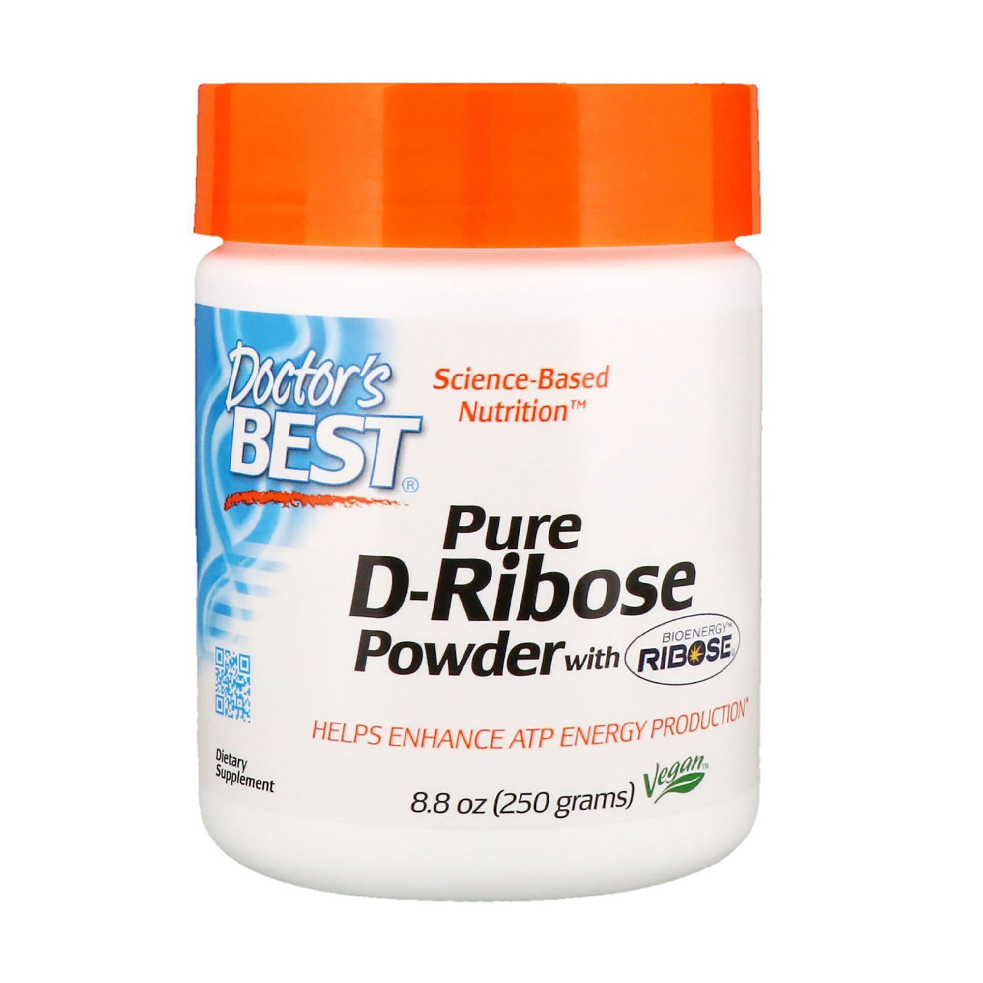 Д-рибоза Doctor's Best D-Ribose Powder в порошку, 250 г