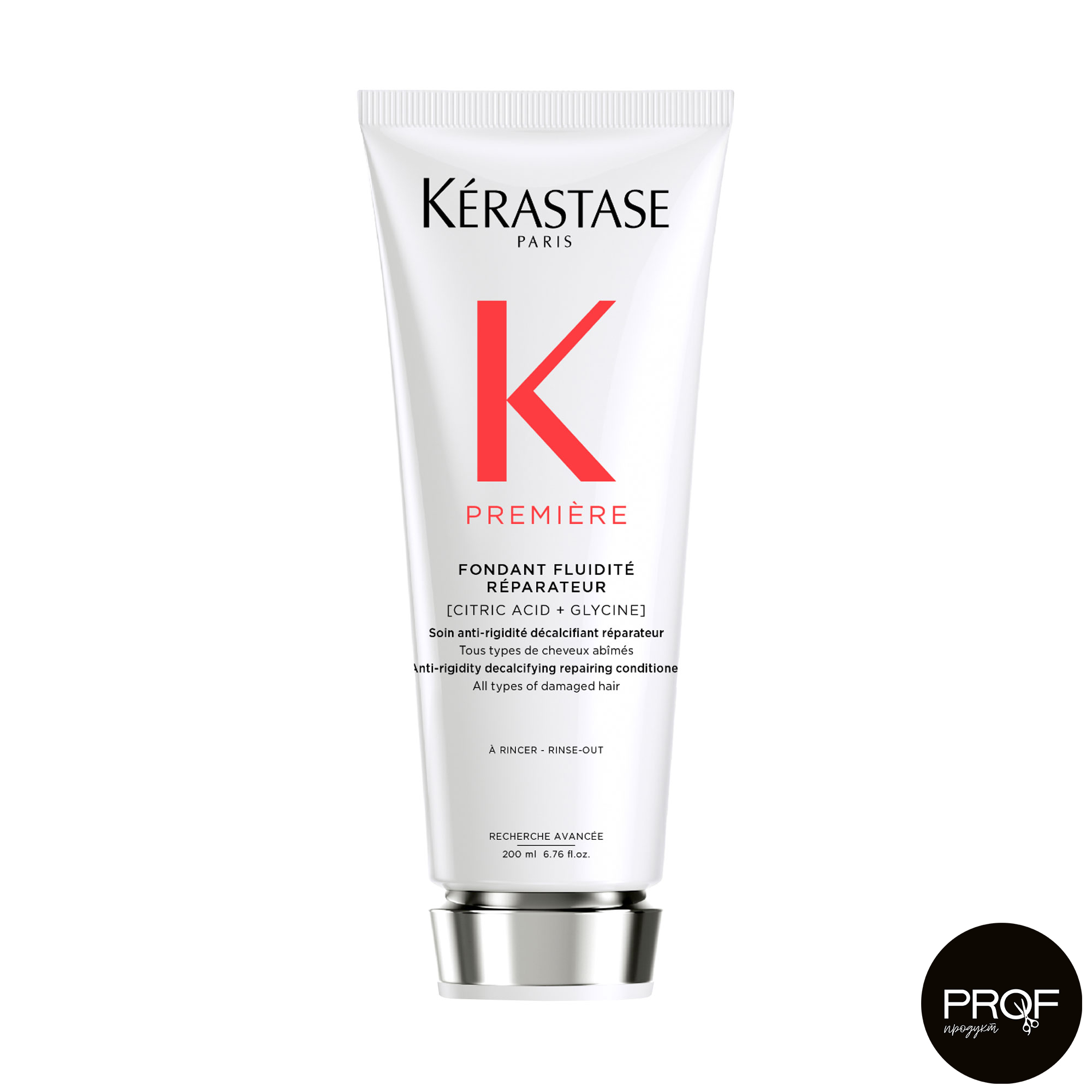 Декальцинувальний кондиціонер Kerastase Premiere Anti-rigidity Decalcifying Repairing Conditioner для пошкодженого волосся, 200 мл