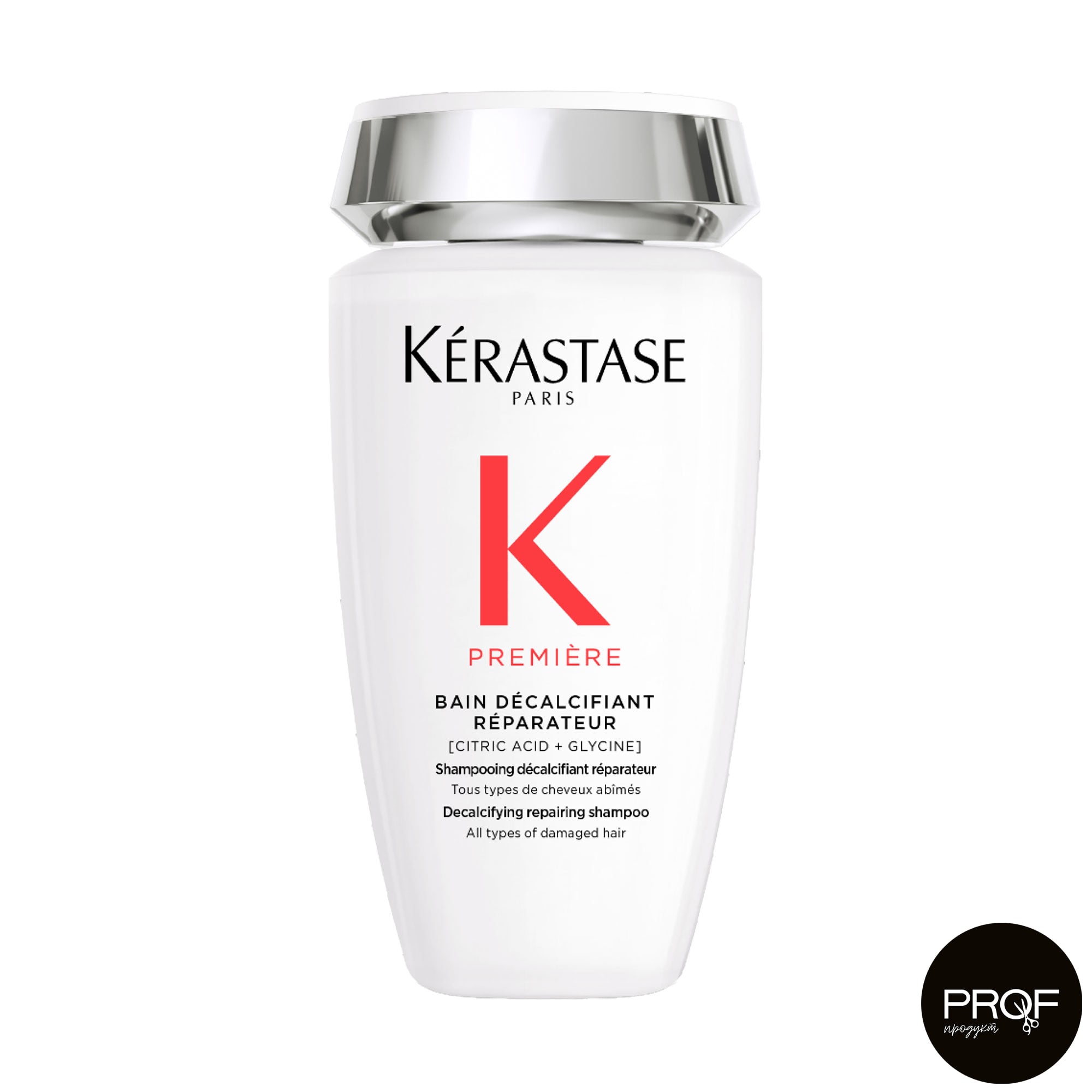Декальцинувальний шампунь-ванна Kerastase Premiere Decalcifying Repairing Shampoo для пошкодженого волосся, 250 мл