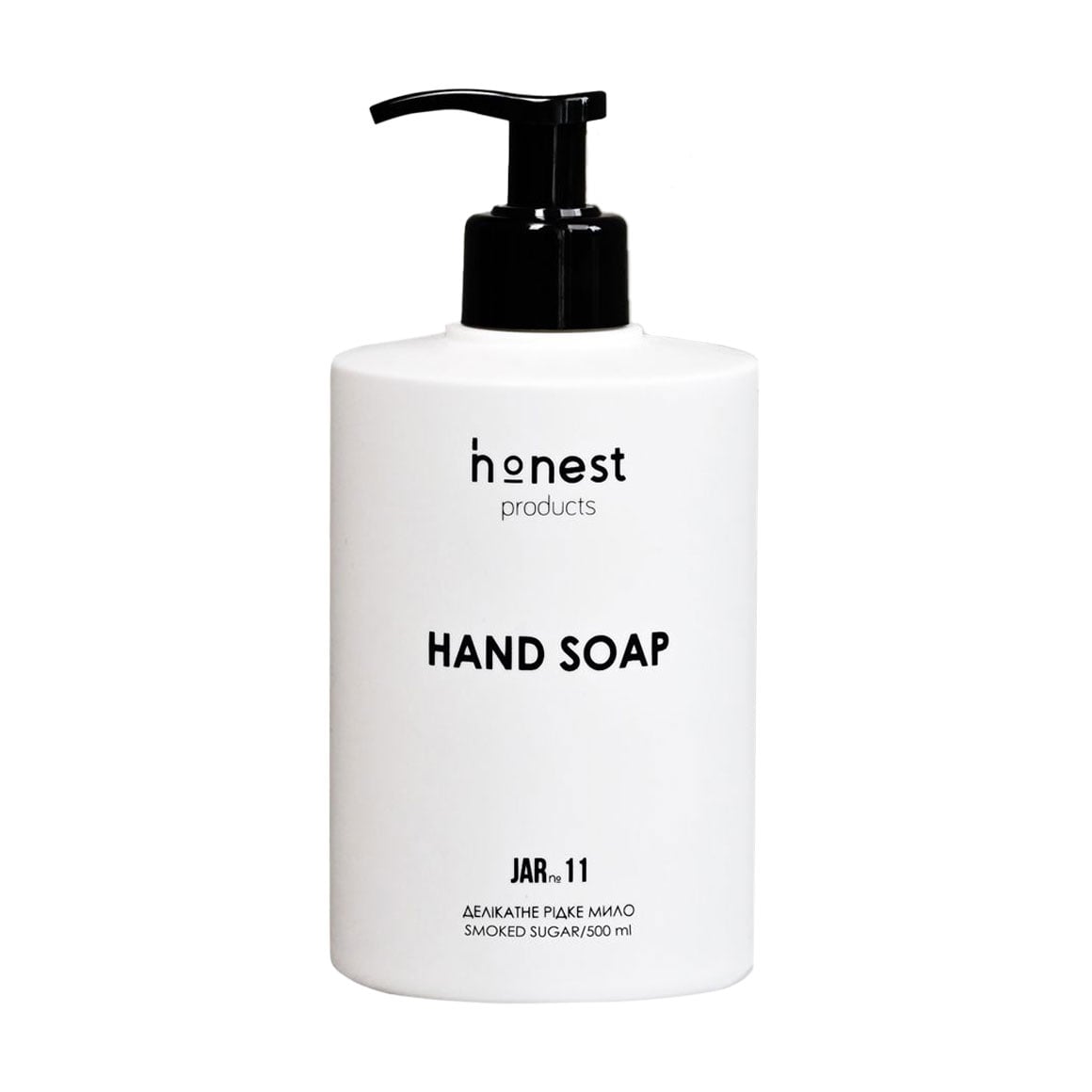 Делікатне рідке мило Honest Products Jar 11 Hand Soap Smoked Sugar, 500 мл