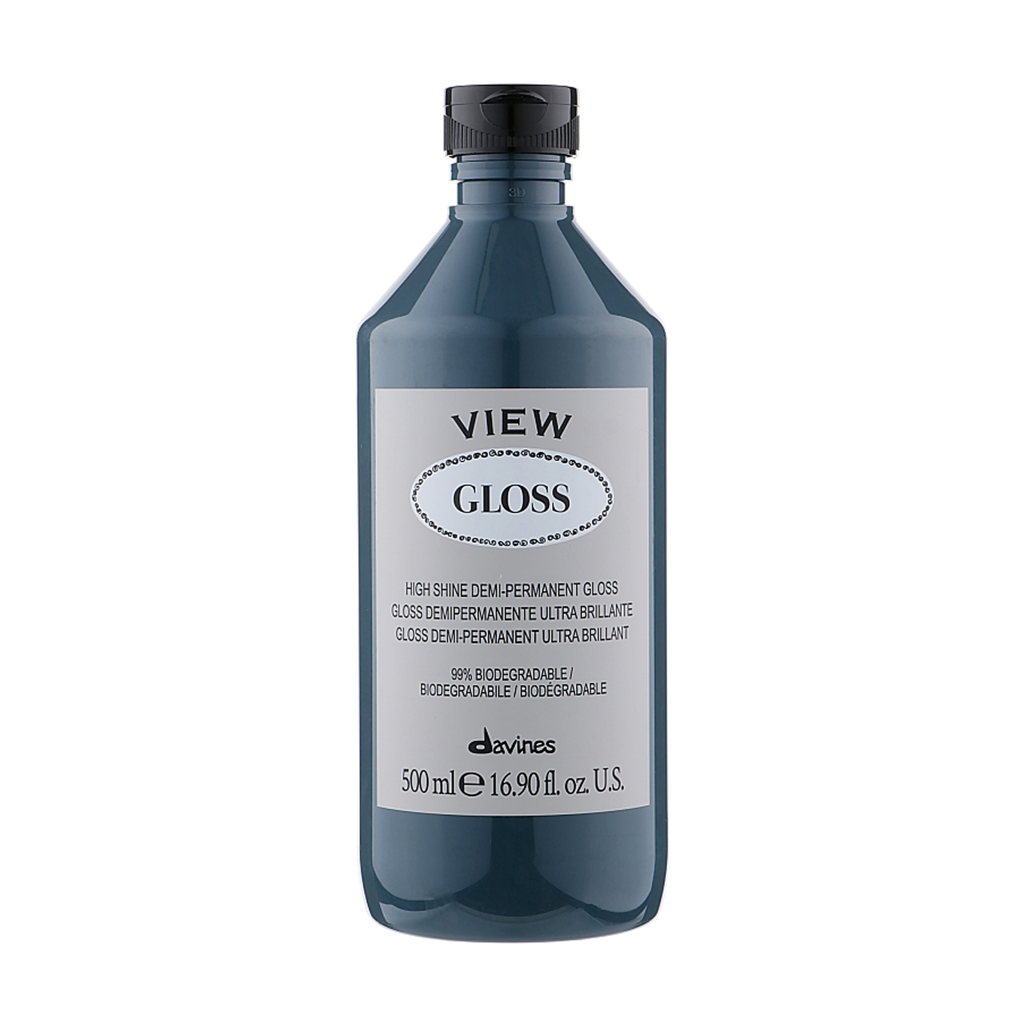 Деміперманентний фарбник Davines View Gloss для блиску волосся, 500 мл
