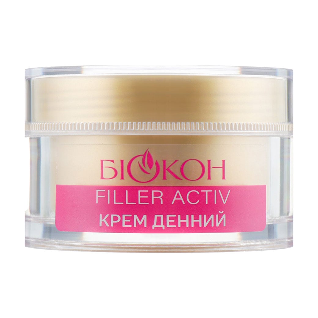 Денний крем для обличчя Біокон Professional Effect Filler Activ, SPF 15, 55+, 50 мл