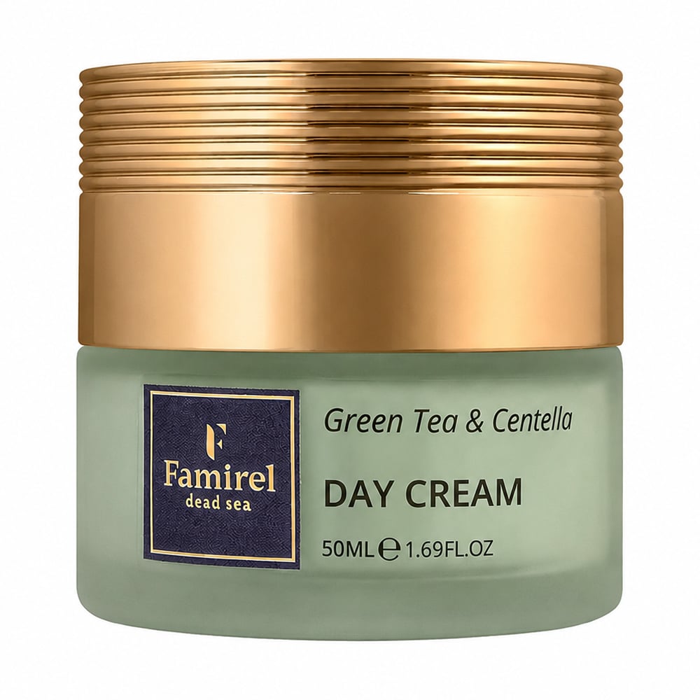 Денний крем для обличчя Famirel Wonder World Chinese Wonder Green Tea &amp; Centella Day Cream, SPF 50, 50 мл