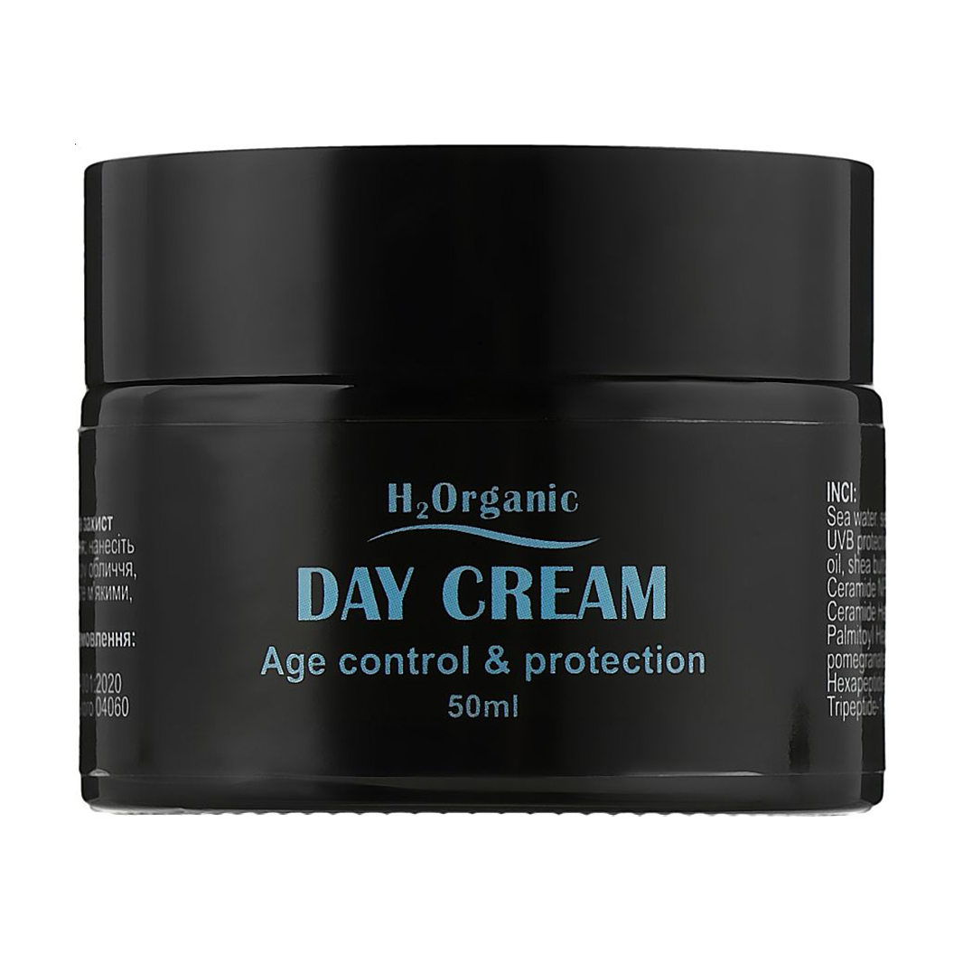 Денний крем для обличчя H2Organic Age Control &amp; Protection Day Cream, 50 мл