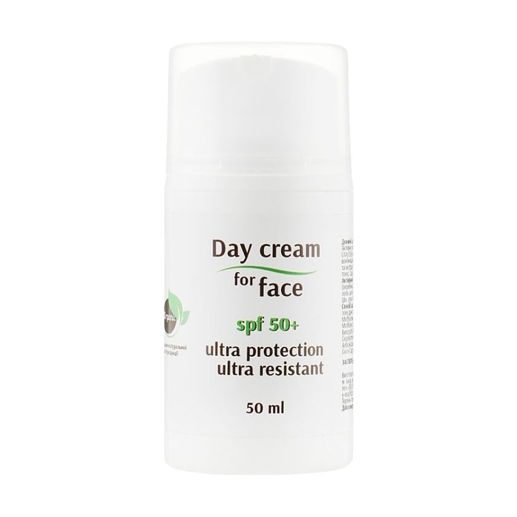 Денний крем для обличчя H2Organic Ultra Protection Ultra Resistant Day Cream, SPF 50+, 50 мл