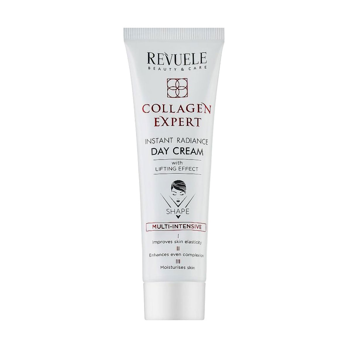 Денний крем для обличчя Revuele Collagen Expert Instant Radiance Day Cream з ліфтинговим ефектом, 50 мл