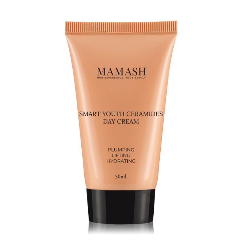 Денний ліфтинг-крем для обличчя Mamash Smart Youth Ceramides Day Cream з керамідами, 50 мл