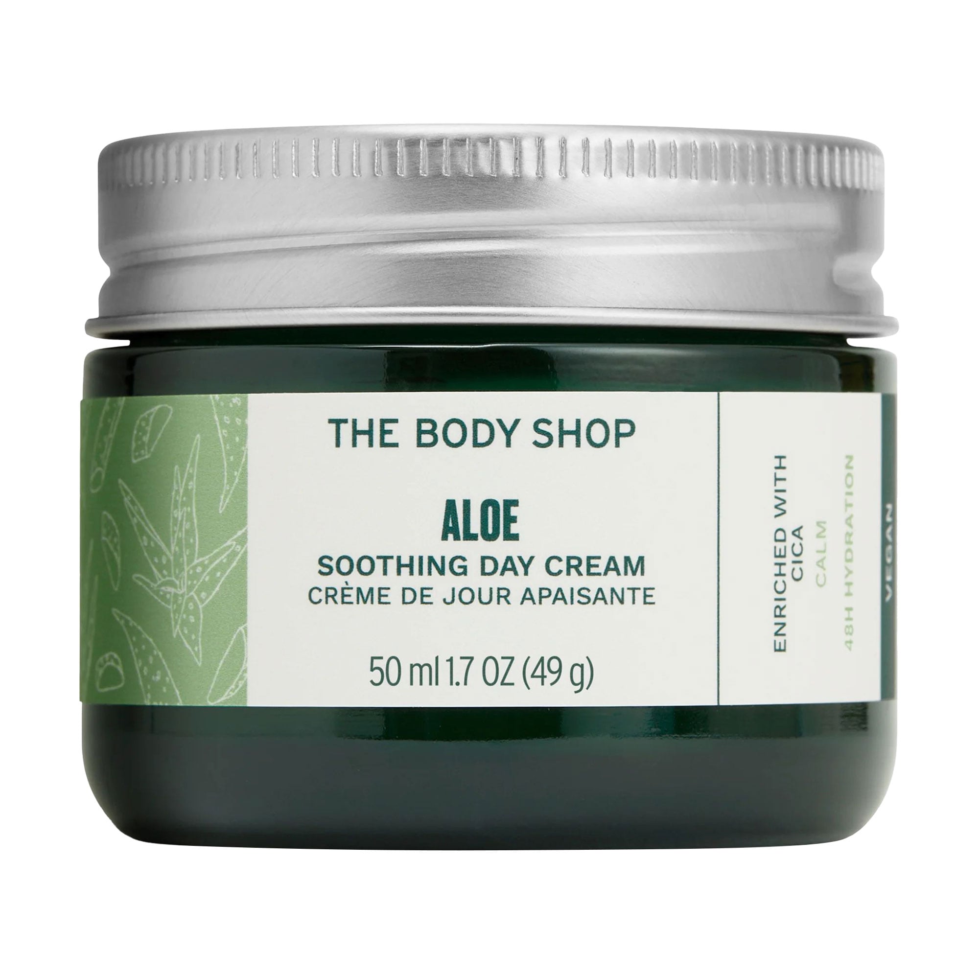 Денний заспокійливий крем для обличчя The Body Shop Aloe Soothing Day Cream, 50 мл