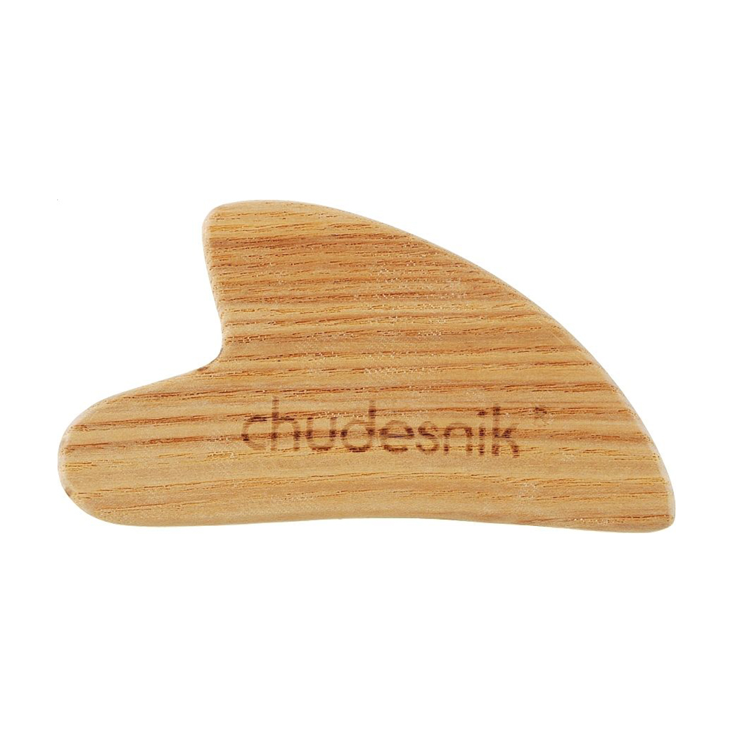 Дерев'яний масажер для обличчя chudesnik Гуаша, 1 шт