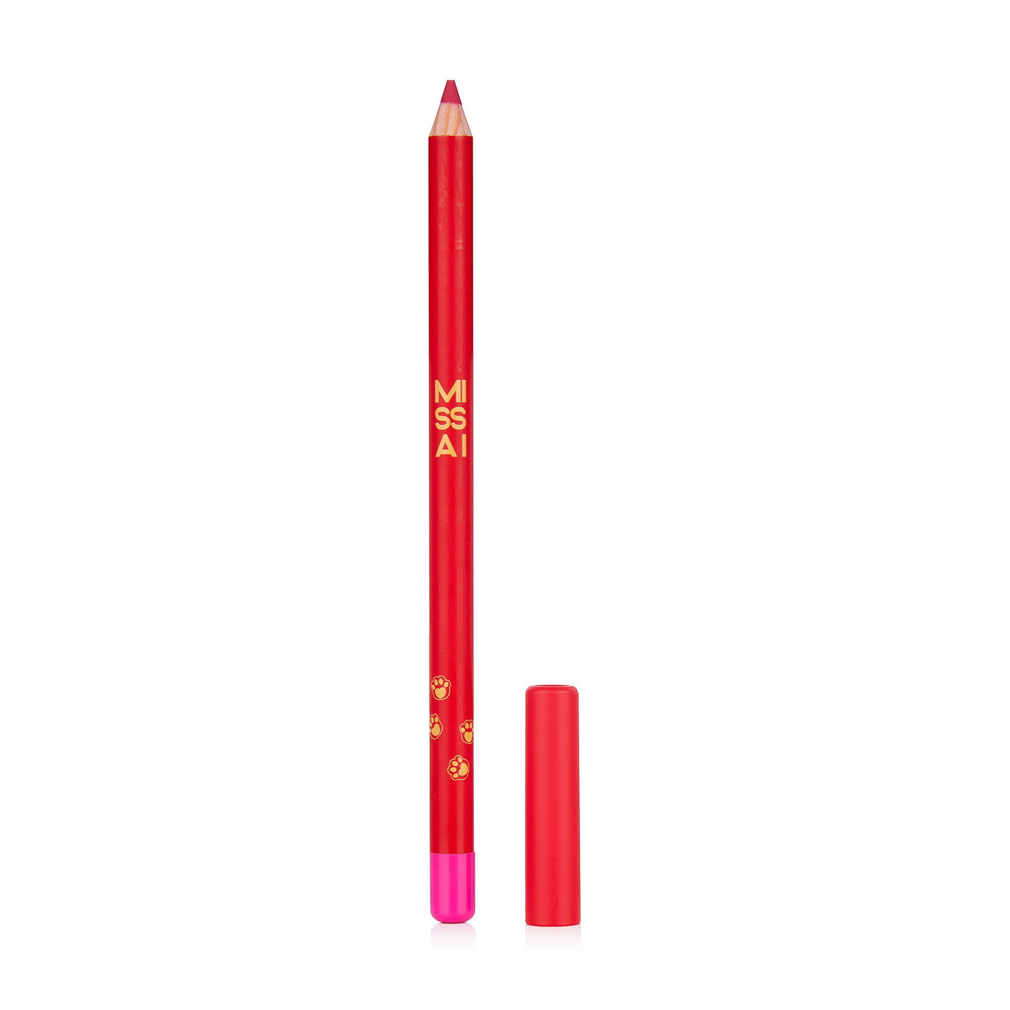 Дерев'яний олівець для губ Missai Satin Lip Pencil, тон 03, 1.2 г