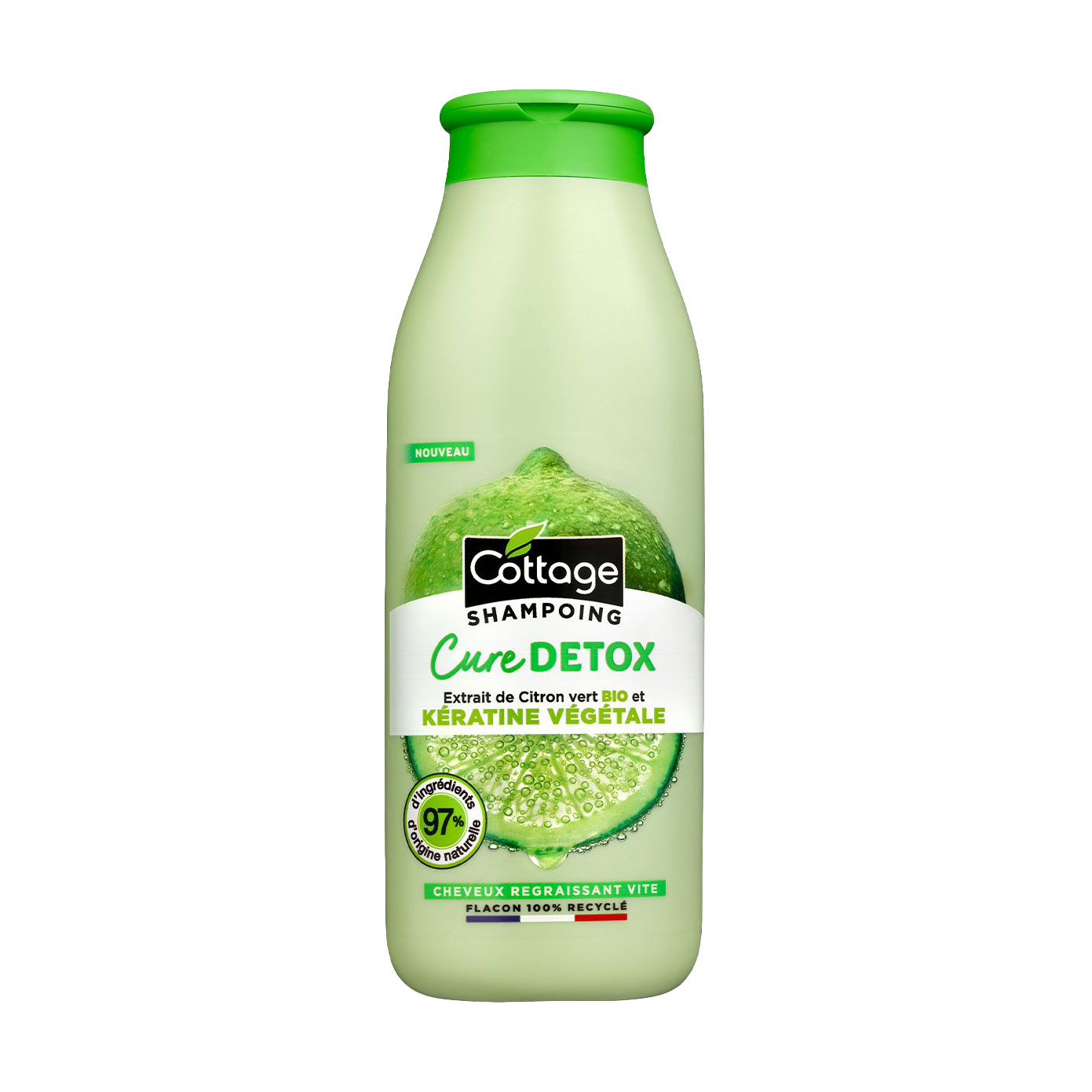 Детокс шампунь Cottage Detox Treatment Hair Shampoo для жирного волосся, з екстрактом лайму, 250 мл