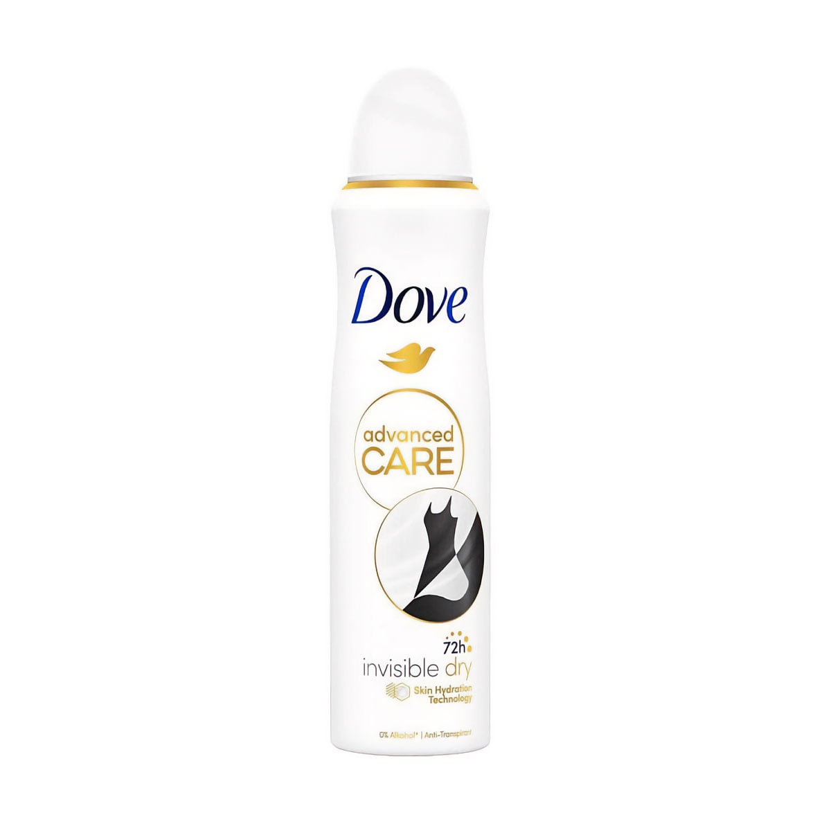 Дезодорант-антиперспірант Dove Advanced Care Invisible Dry жіночий, 150 мл