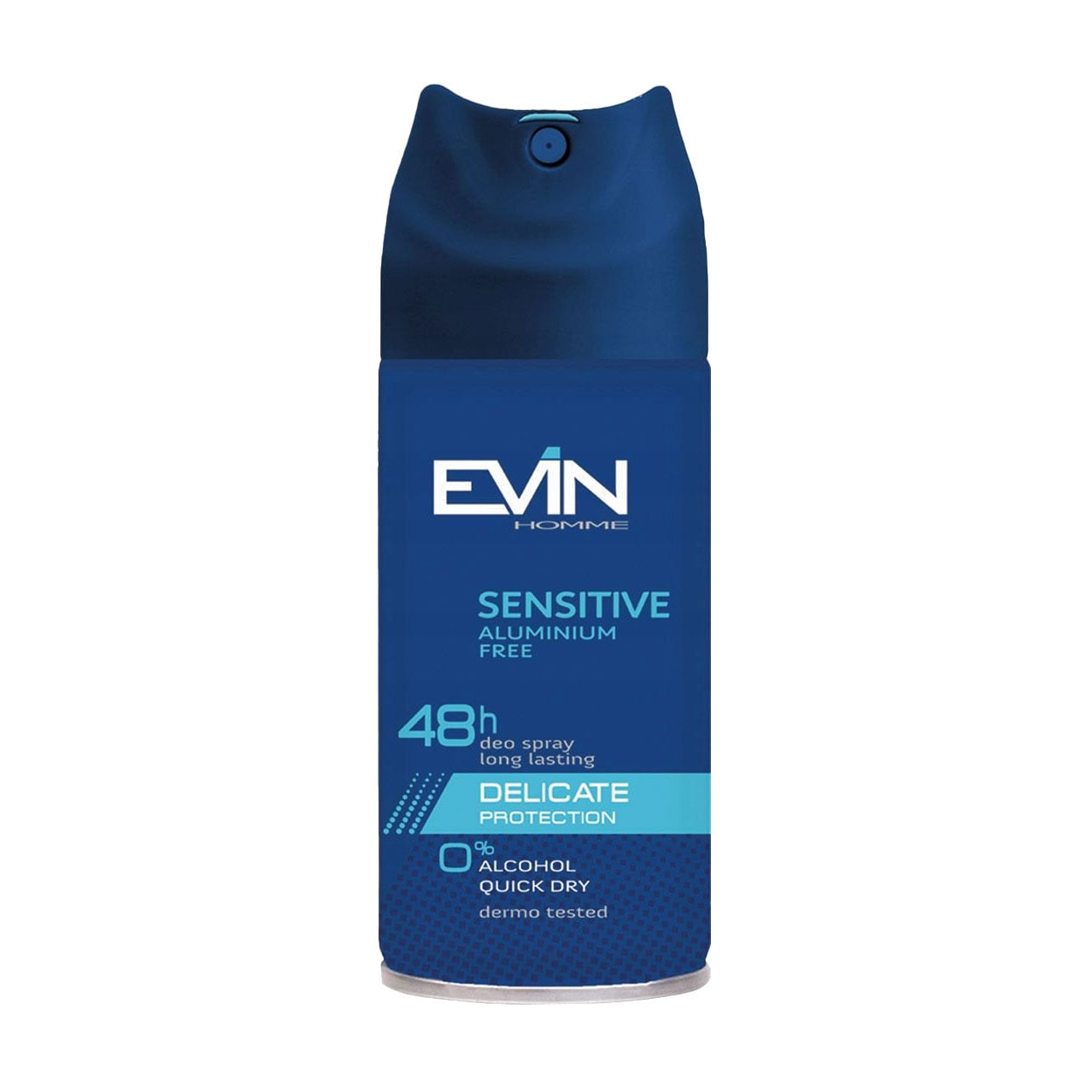 Дезодорант-антиперспірант Evin Homme Sensitive Aluminium Free 48h Delicate Protection Deo Spray чоловічий, 150 мл