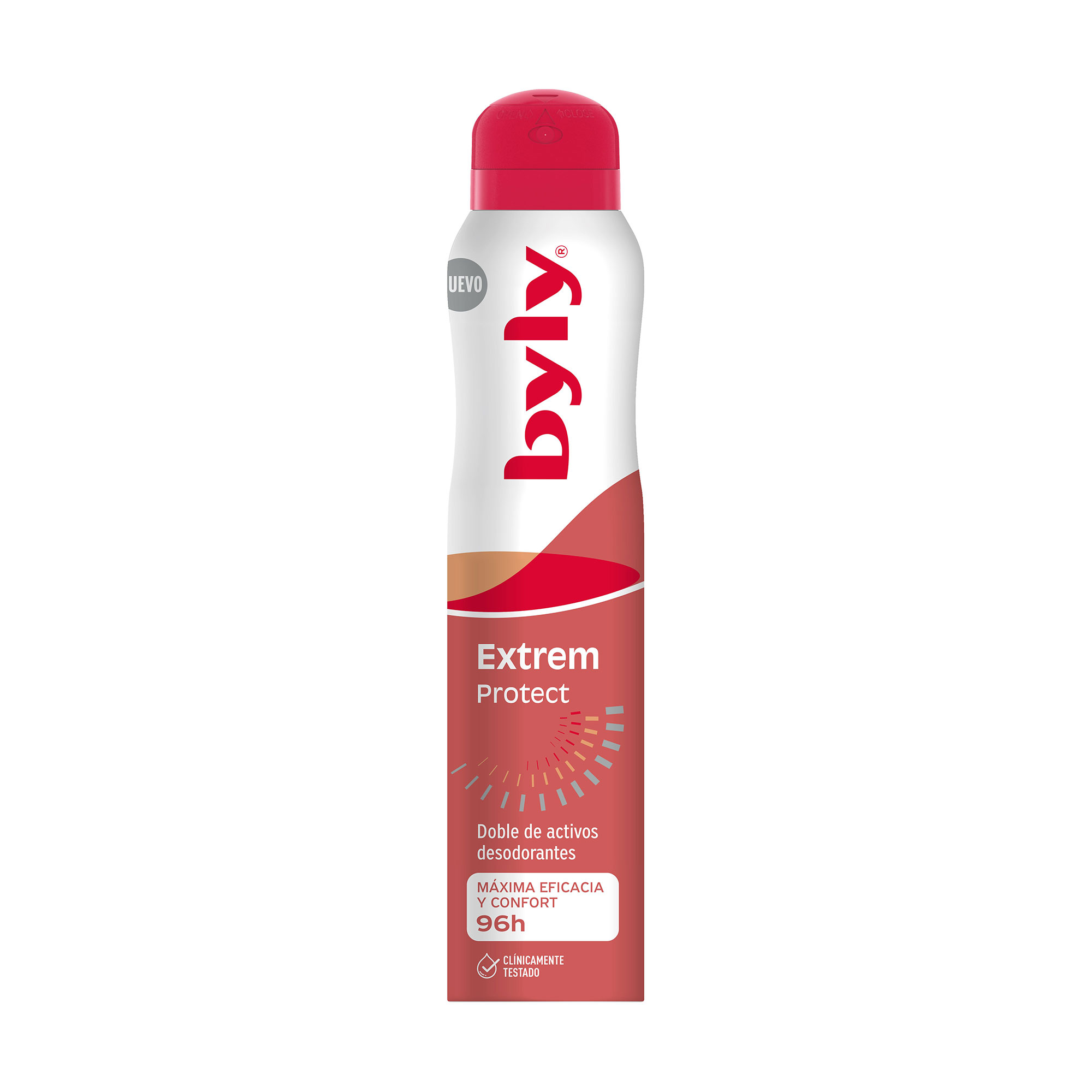 Дезодорант-спрей Byly Extrem Protect 96h з подвійною формулою, 200 мл