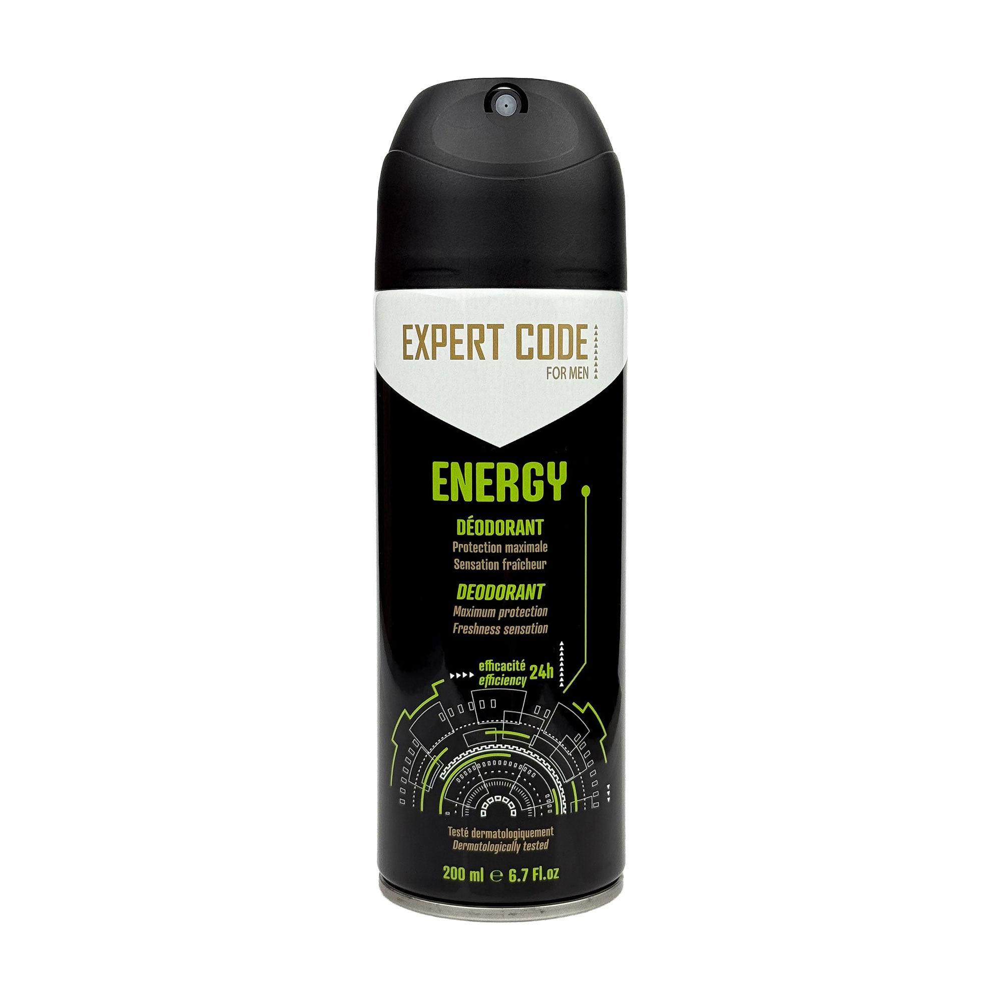 Дезодорант-спрей Expert Code For Men Energy Deodorant чоловічий, 200 мл