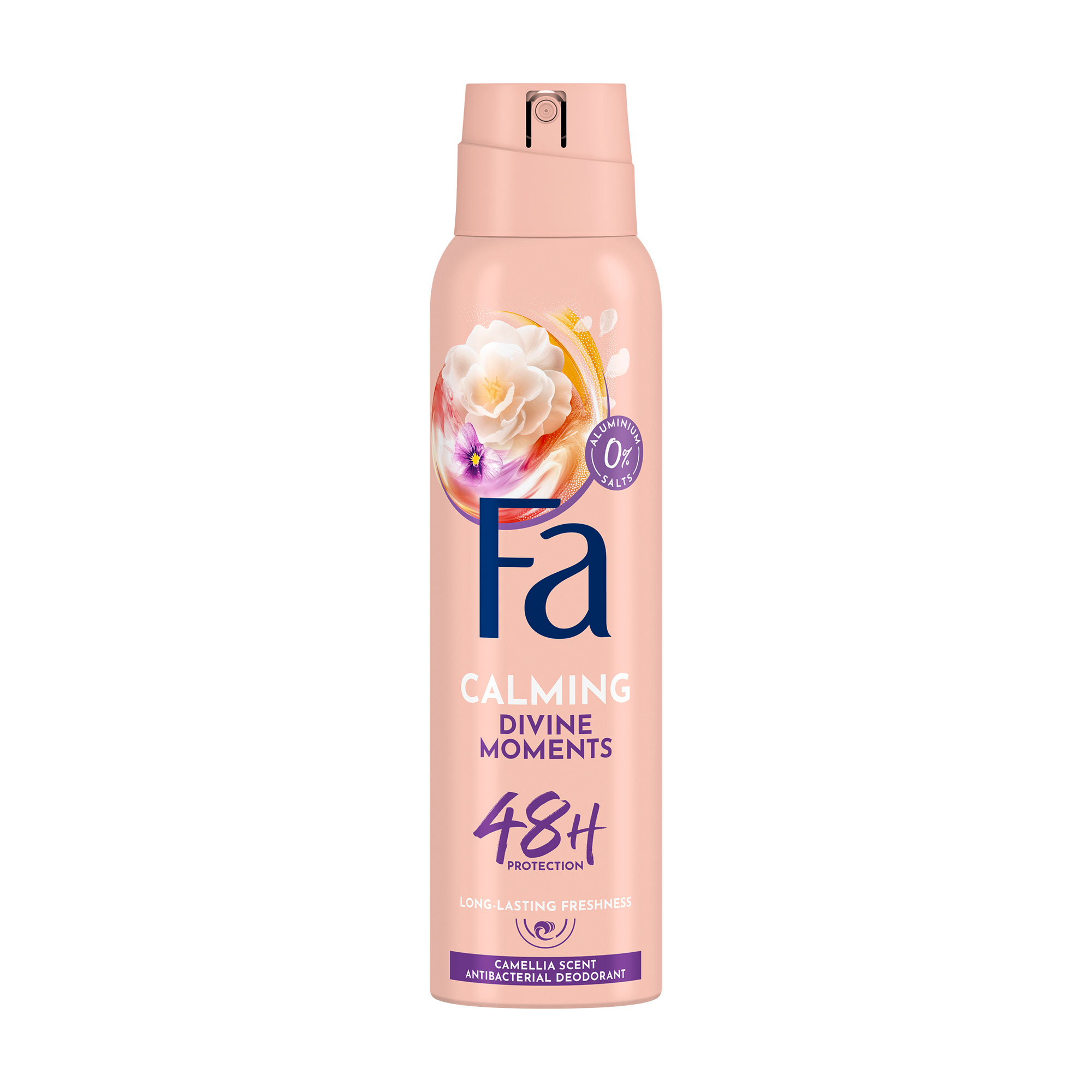 Дезодорант-спрей Fa Calming Divine Moments 48H з ароматом камелії, жіночий, 150 мл