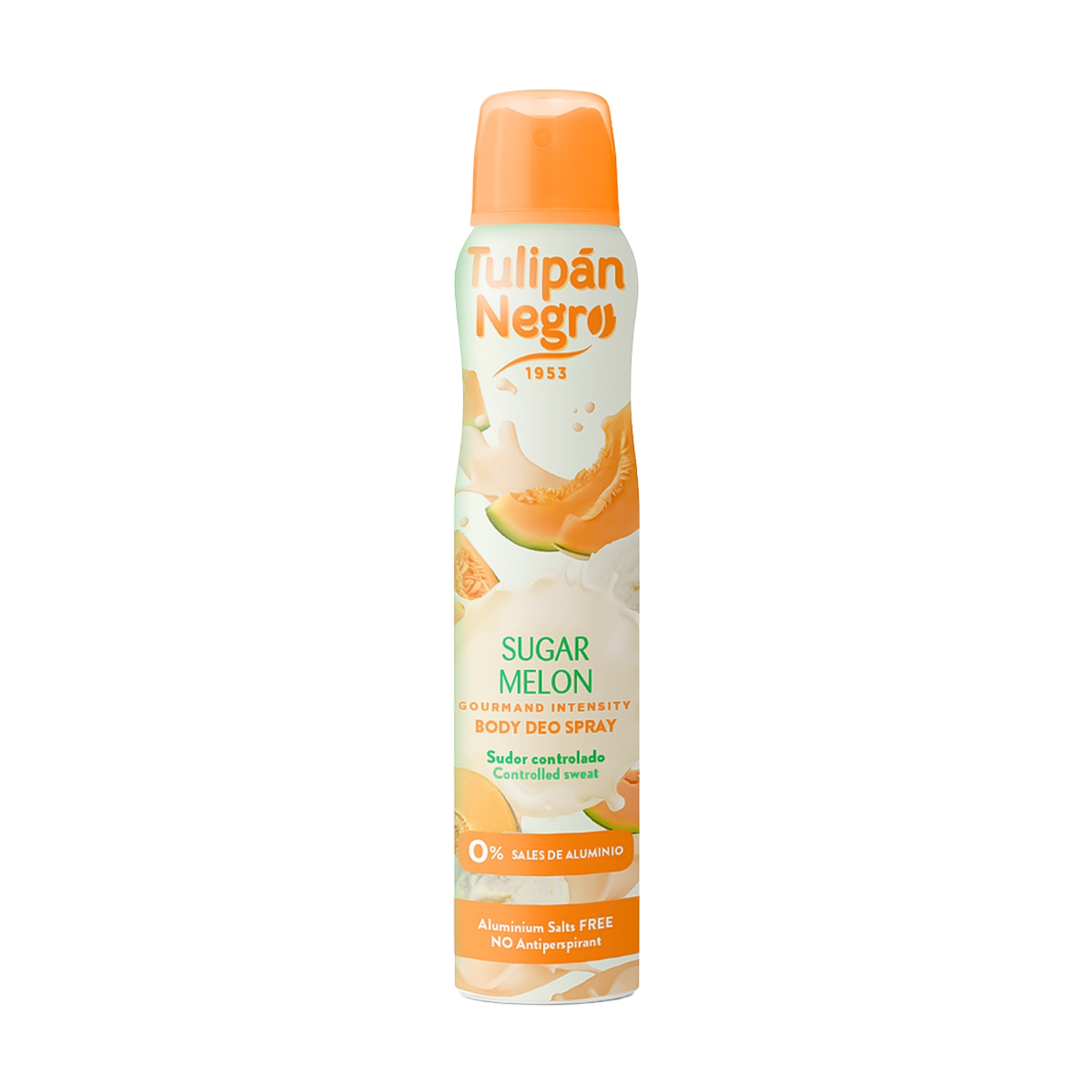 Дезодорант-спрей Tulipan Negro Body Deo Spray Цукрова диня, жіночий, 200 мл