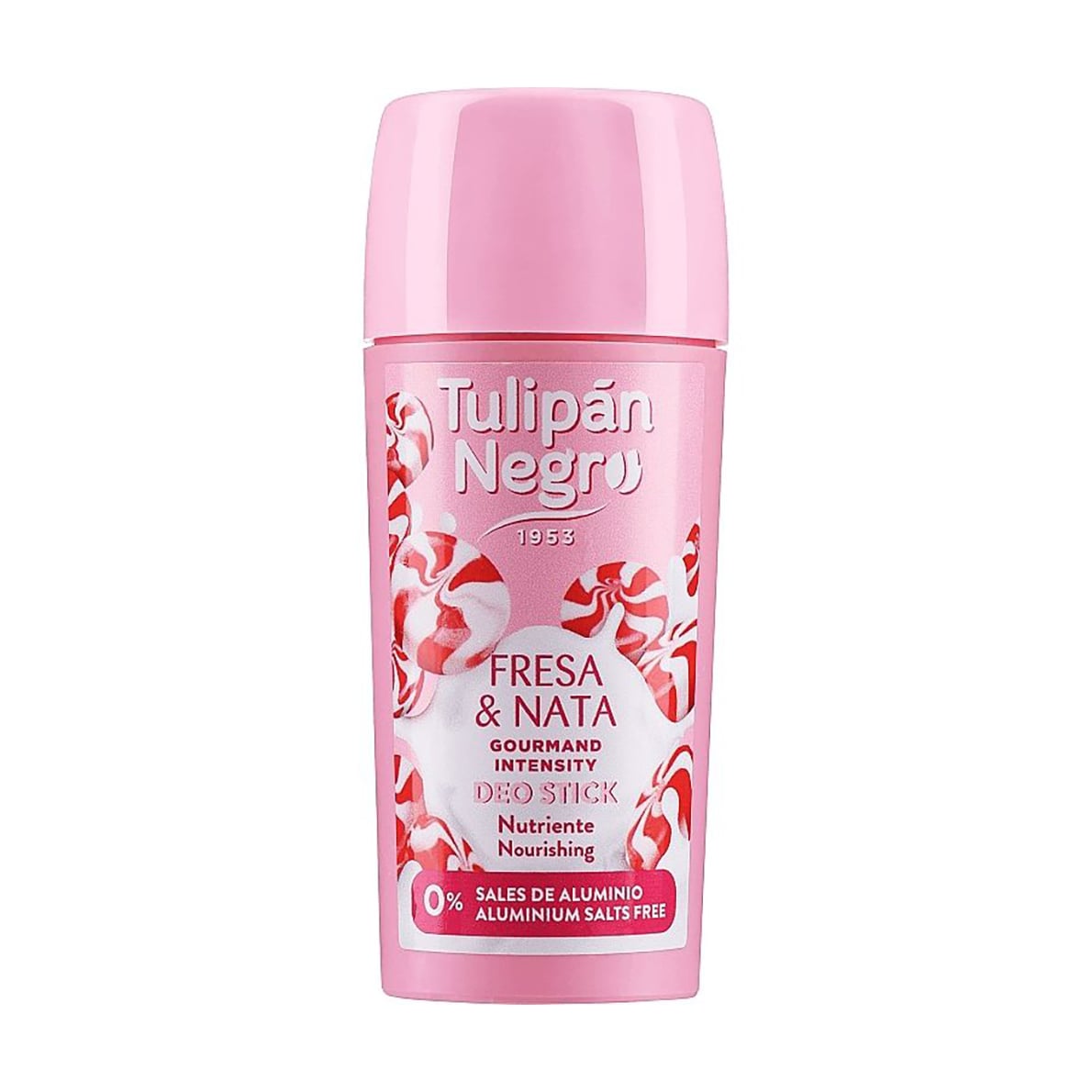 Дезодорант-стік Tulipan Negro Deo Stick Полуничний крем, жіночий, 60 мл