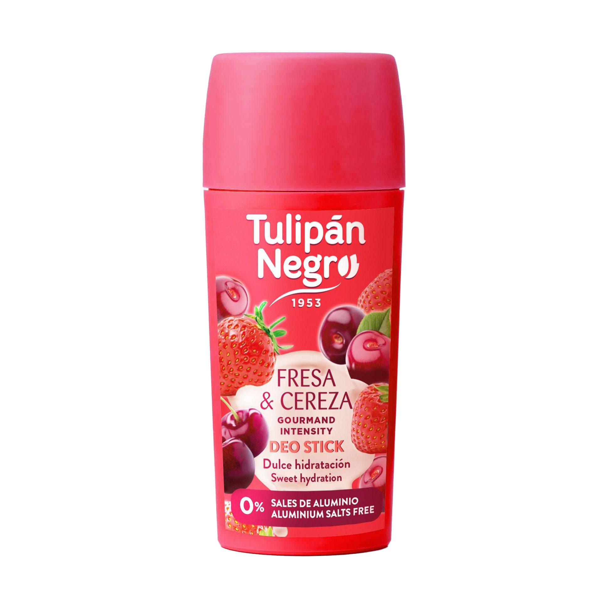 Дезодорант-стік Tulipan Negro Deo Stick Полуниця та вишня, жіночий, 60 мл