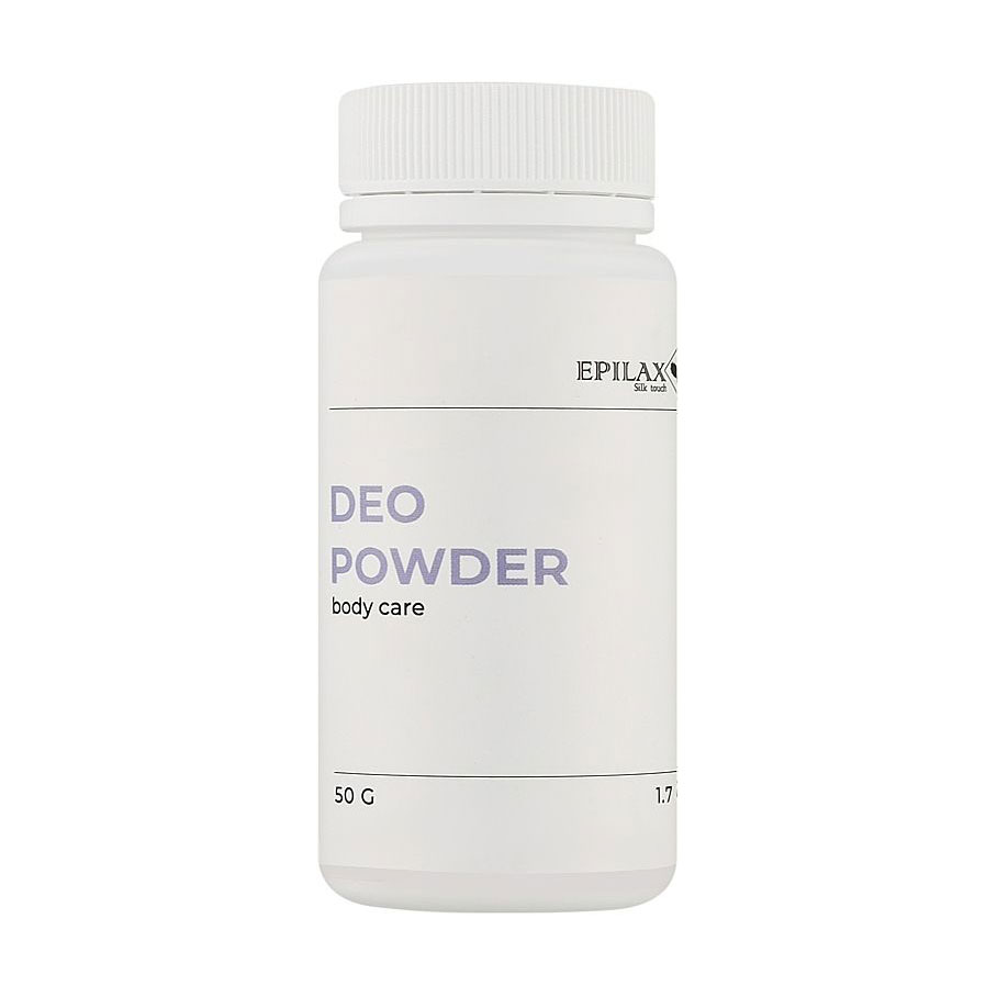 Дезодорувальна пудра для тіла Epilax Silk Touch Deo Powder, 50 г