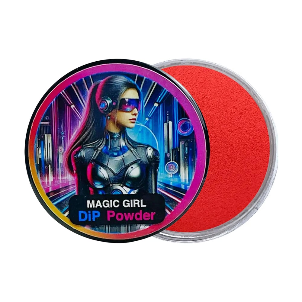 Діп-пудра для нігтів Magic Girl Dip Powder 07 Червоний насичений, 20 мл