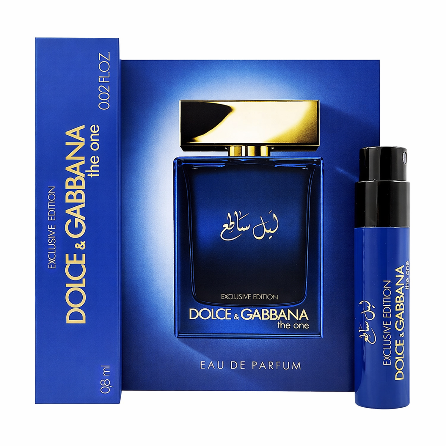 Dolce &amp; Gabbana The One Luminous Night Парфумована вода чоловіча, 0.8 мл (пробник)