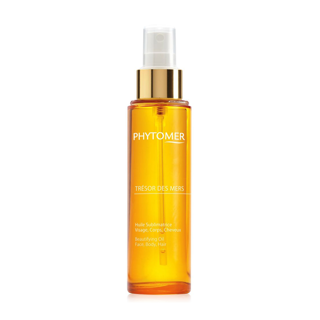 Дорогоцінна олія для шкіри обличчя, тіла та волосся Phytomer Tresor Des Mers Beautifying Oil Face, Body, Hair, 100 мл