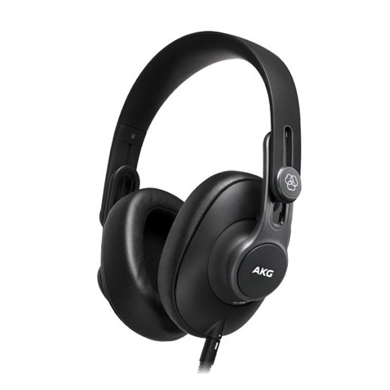 Дротові накладні навушники AKG 3.5 Mini-Jack/6.3 Jack чорні (K361)