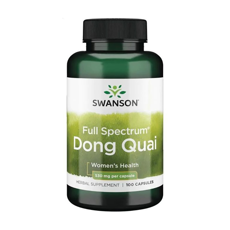 Дудник китайський Swanson Full Spectrum Dong Quai 530 мг, 100 капсул