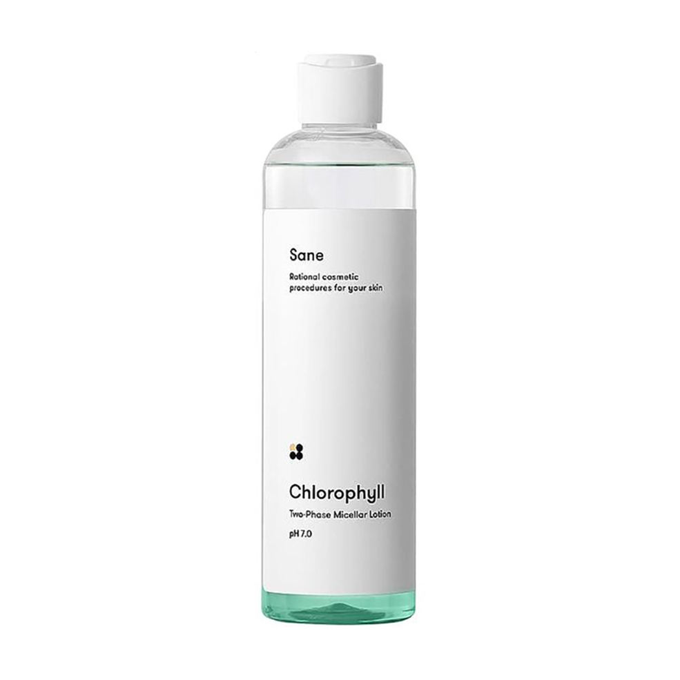 Двофазна міцелярна вода Sane Chlorophyll Two-Phase Micellar Lotion, 250 мл