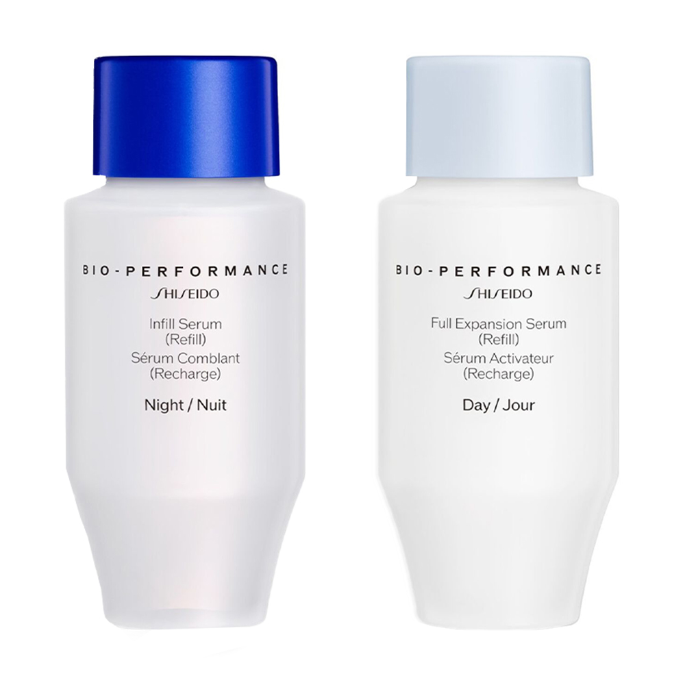 Двофазна сироватка для обличчя Shiseido Bio-Performance Skin Filler Duo Serum Refill, 2*30 мл (змінний блок)