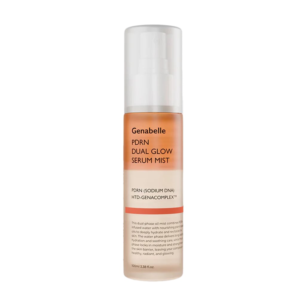 Двофазна сироватка-міст для обличчя Genabelle PDRN Dual Glow Serum Mist для сяйва шкіри, 100 мл